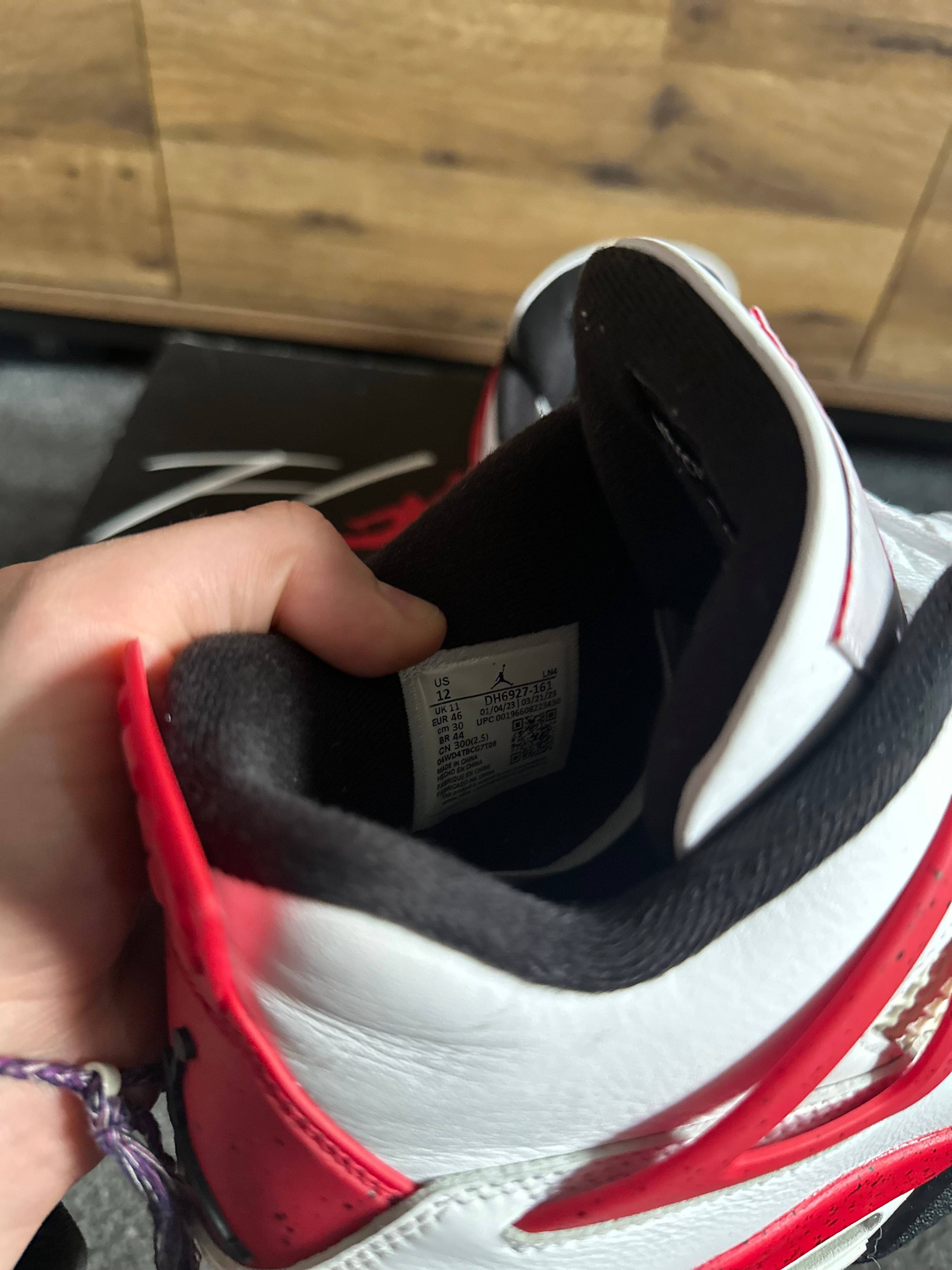 Nike Air Jordan 4 “Red Cement” U.K. 11