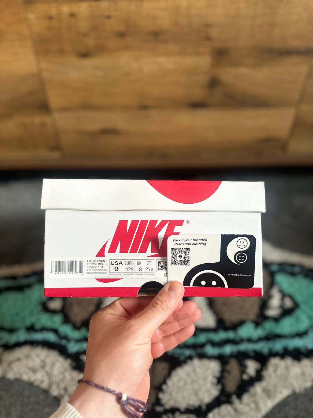Jordan 1 Retro High “Heritage ” U.K. 8