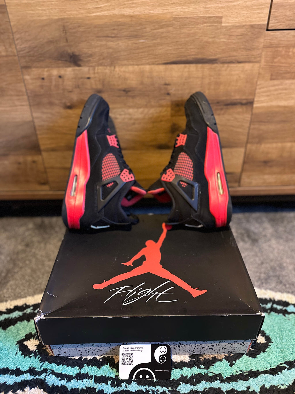 Nike Air Jordan 4 “Red Thunders” U.K. 7.5