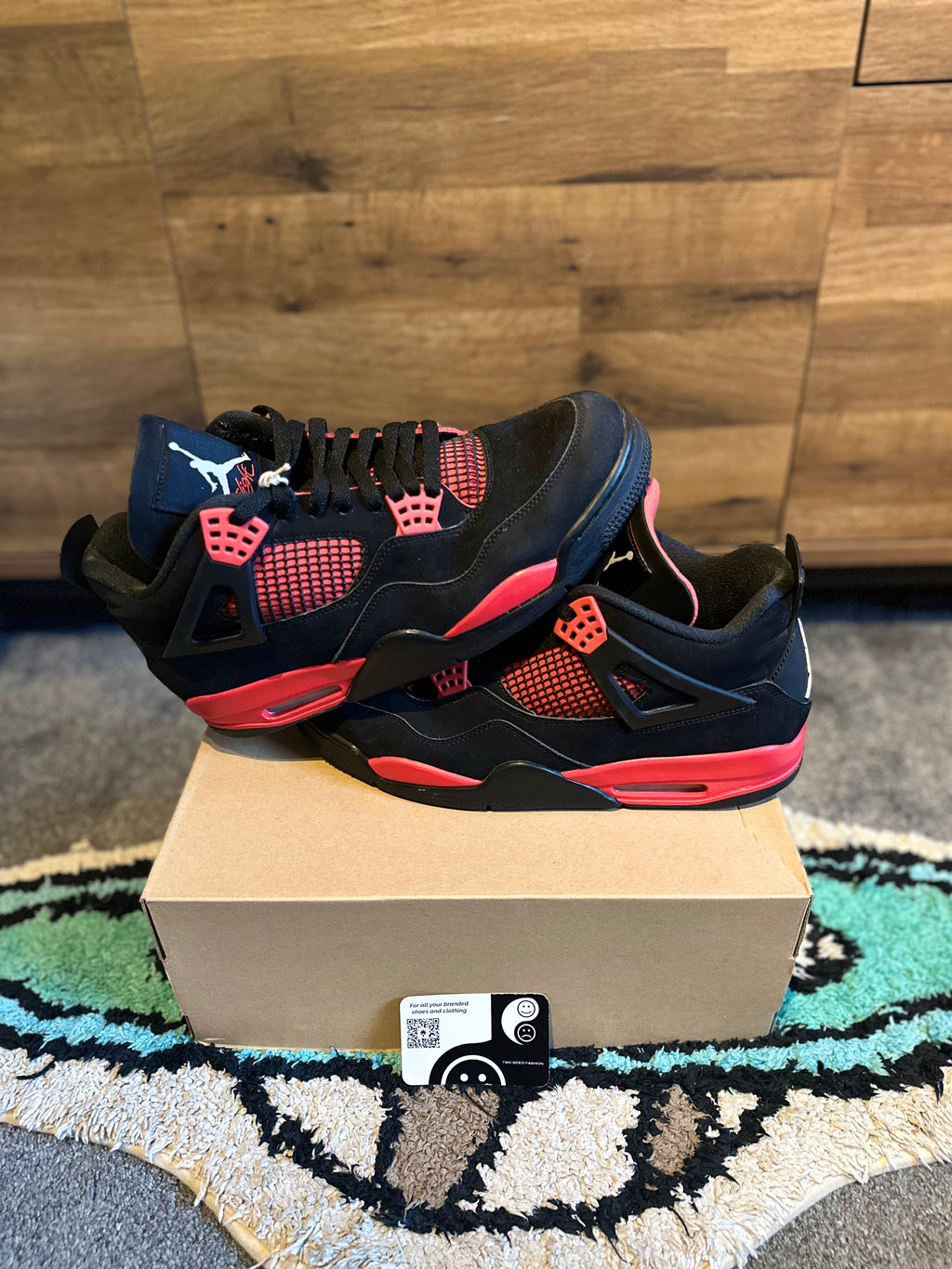 Nike Air Jordan 4 “Red Thunders” U.K. 11
