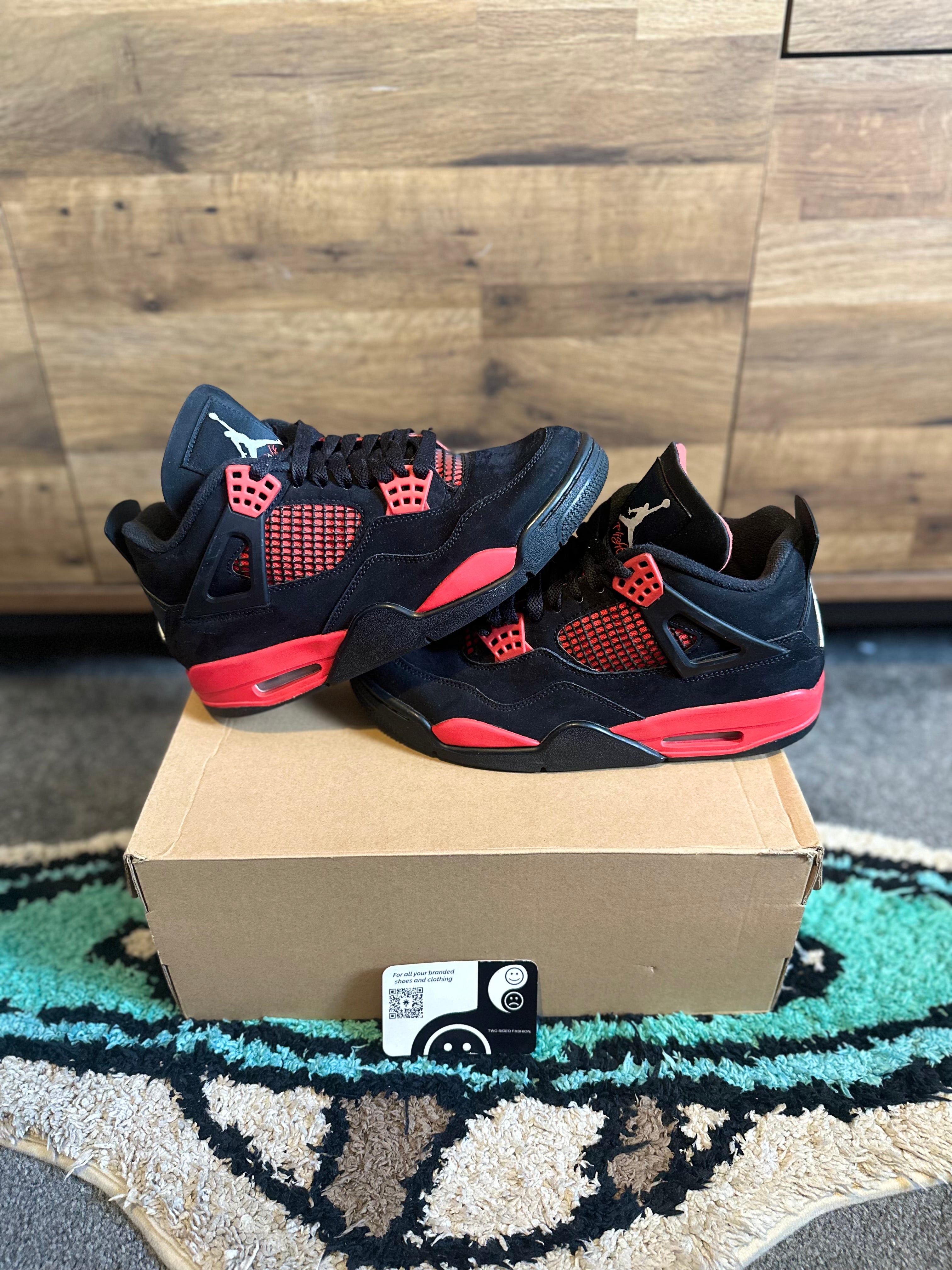 Nike Air Jordan 4 “Red Thunder ” U.K. 7