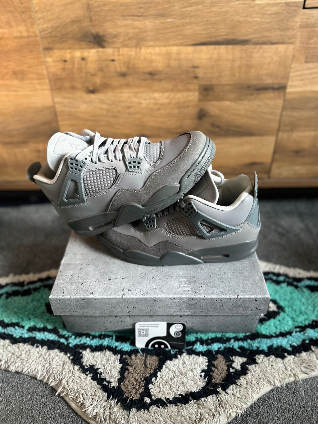 Nike Air Jordan 4 “Wet Cements” U.K. 8