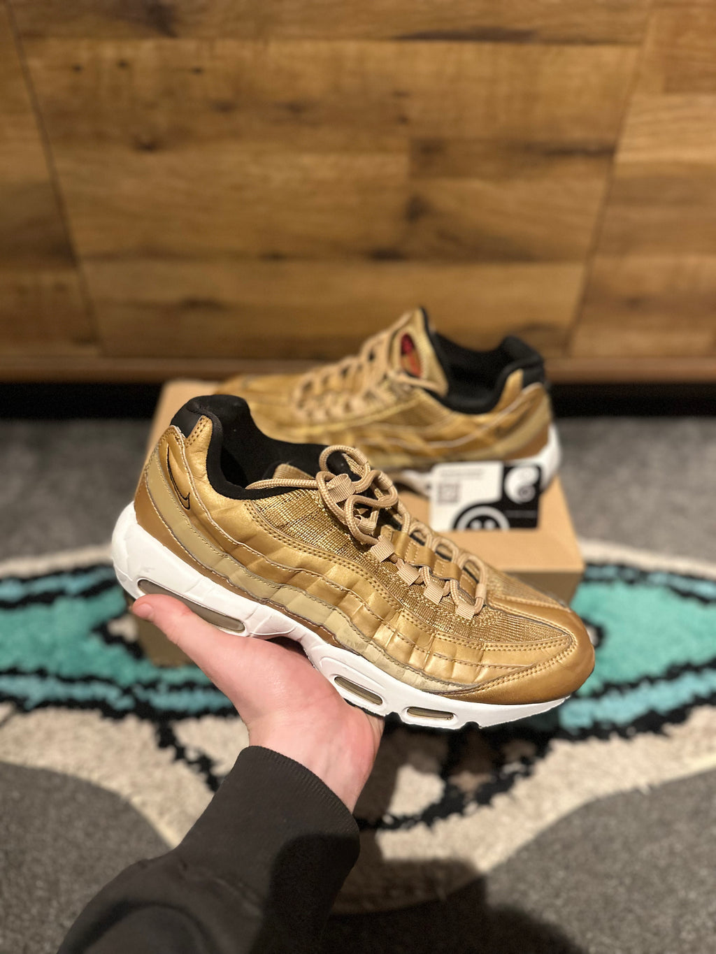 Nike Air max 95 “Metallic Gold” U.K. 8