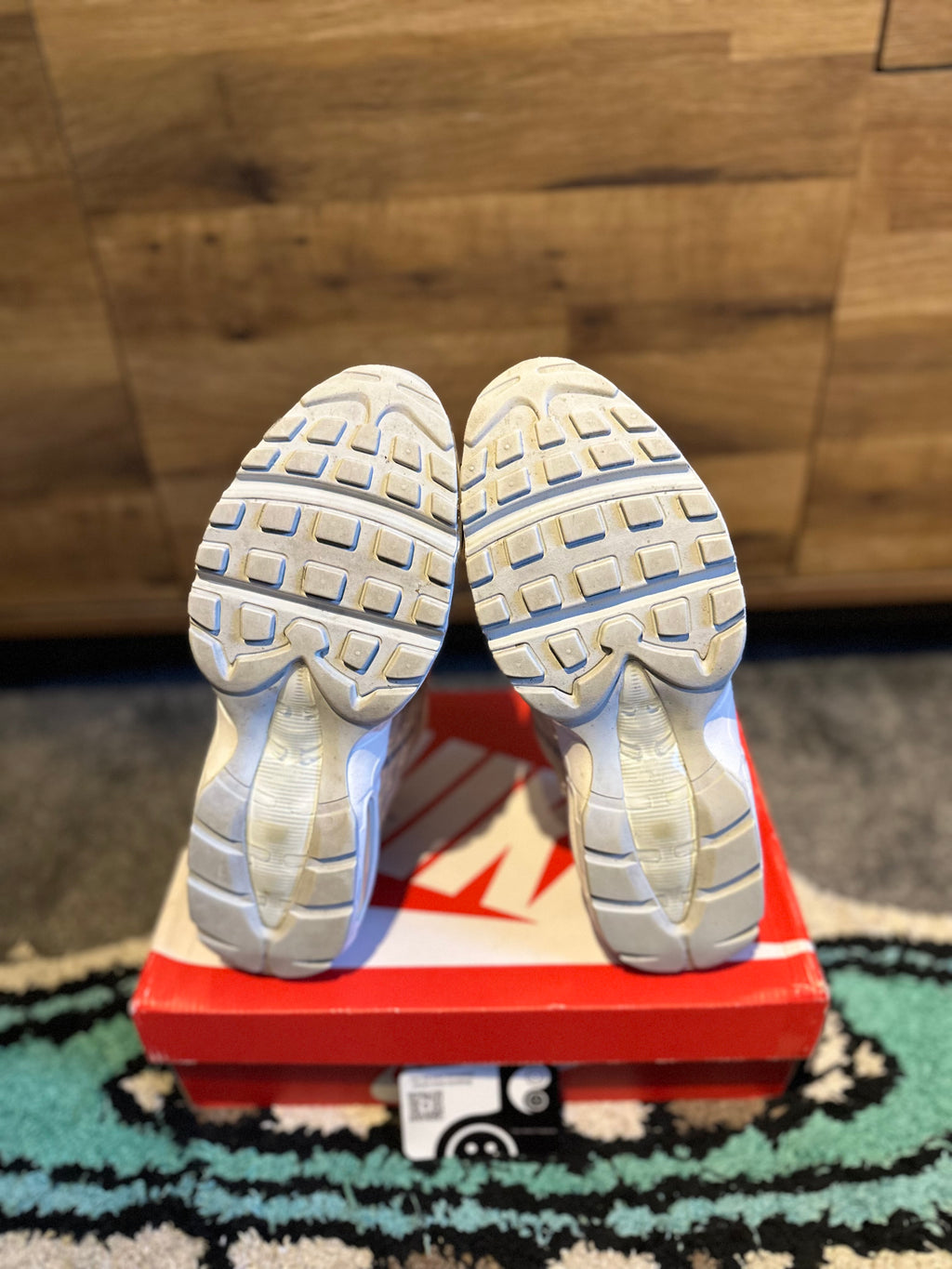 Nike Air max 95 “Footprint White” U.K. 9
