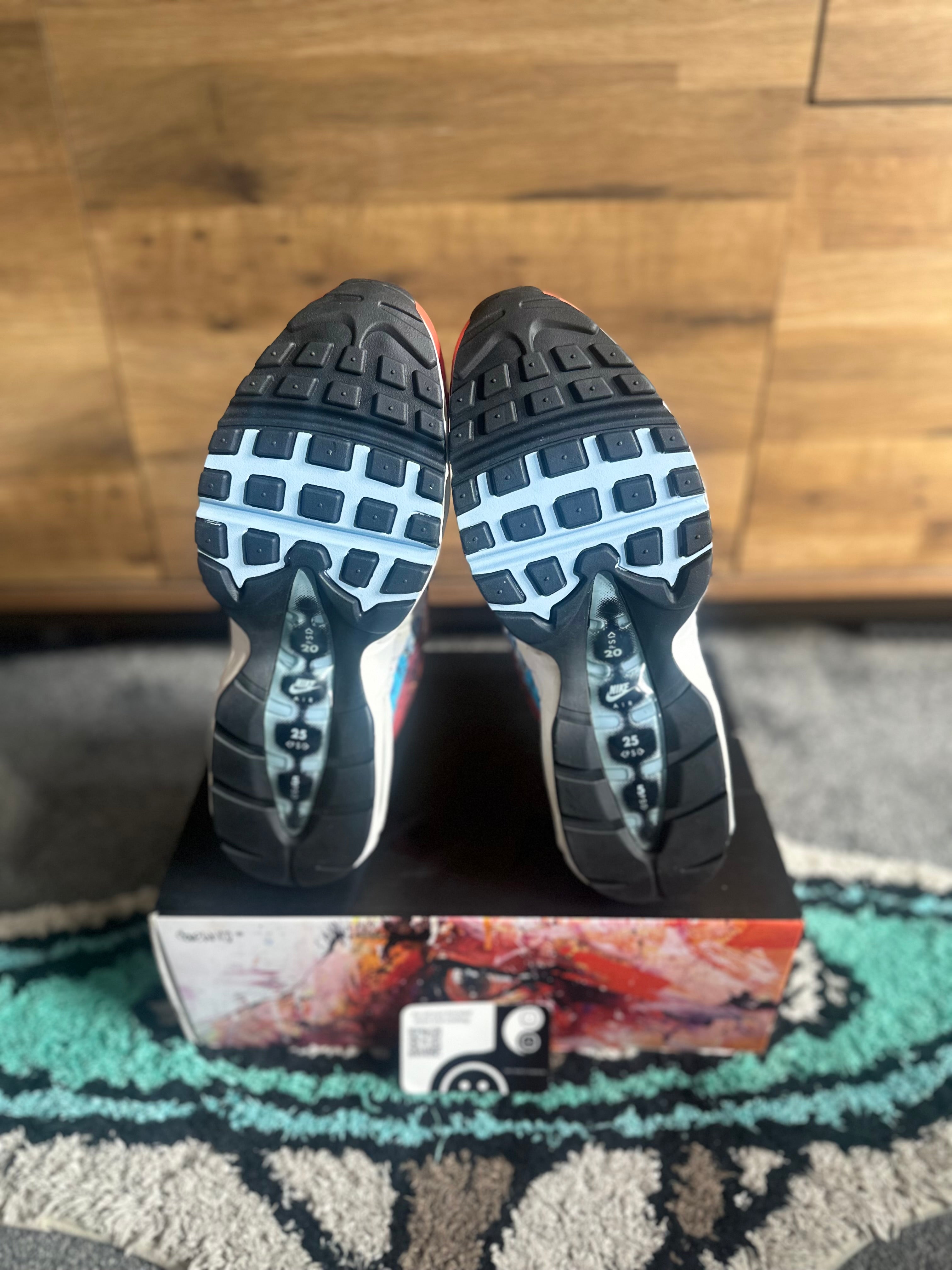 Nike Air max 95 “David’s White Fox” U.K. 9.5