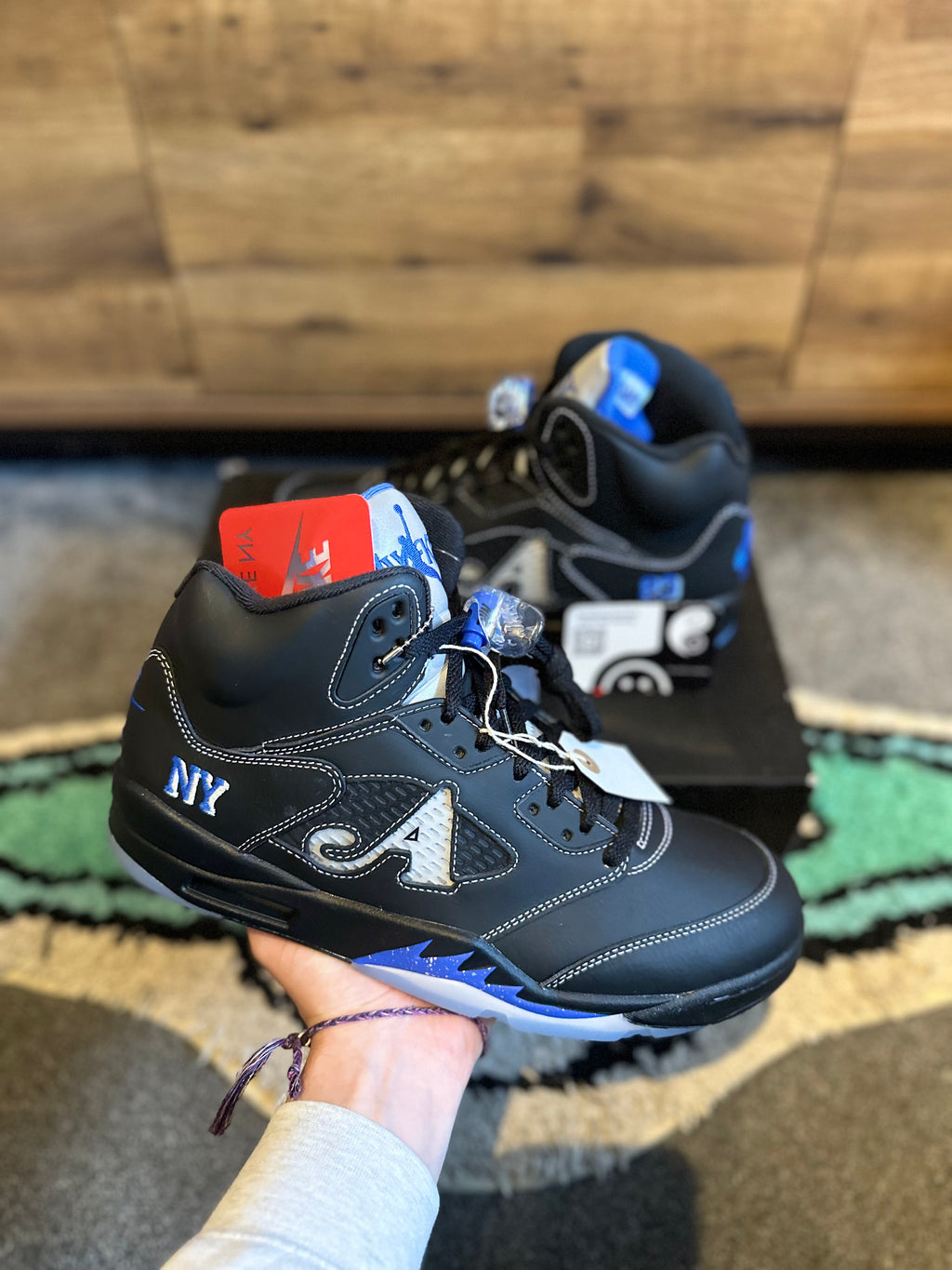 Jordan 5 Retro “Awake NY Black” U.K. 10.5