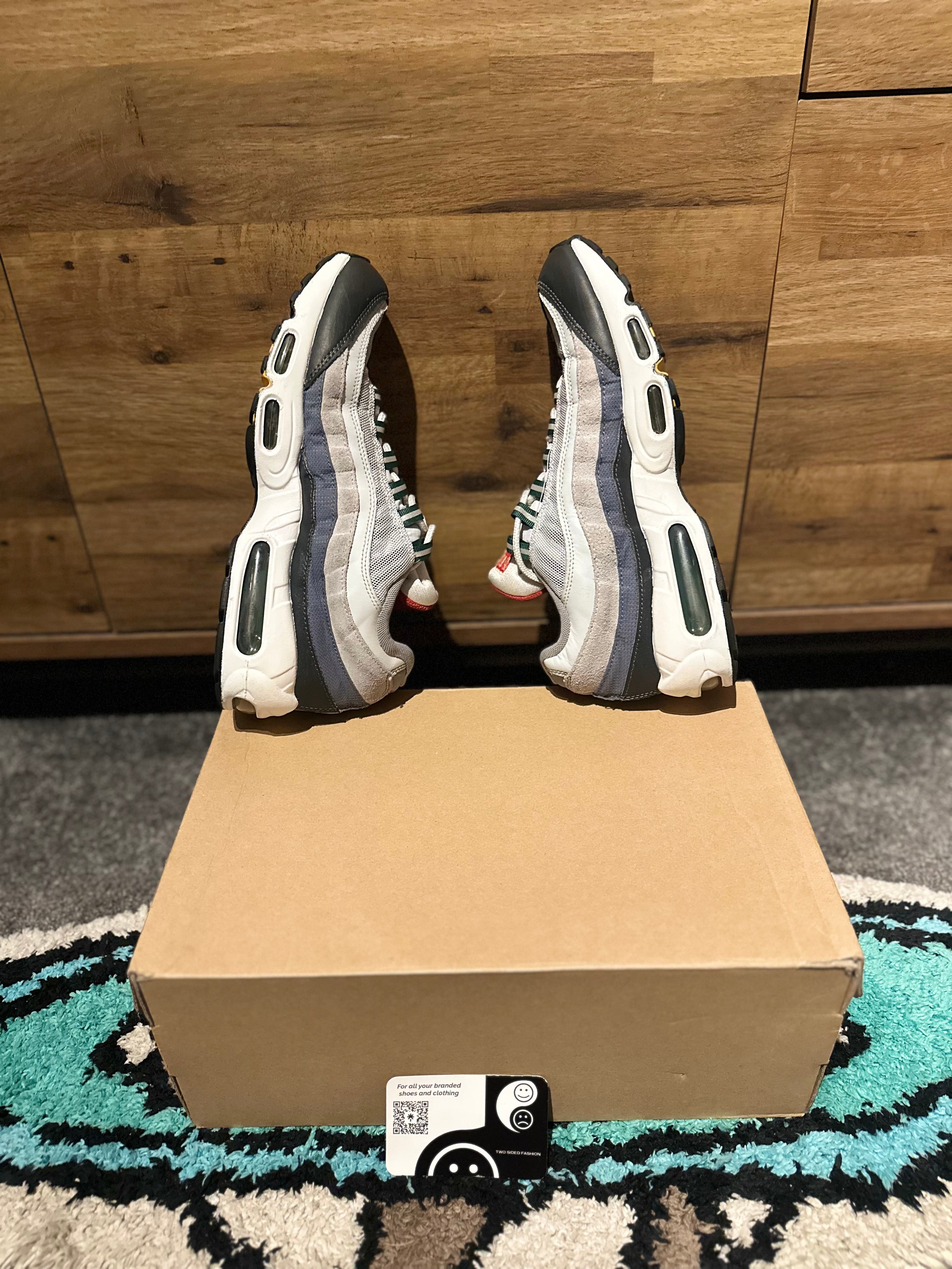 Nike Air max 95 “Pure Platinum Gorge Green” U.K. 8.5