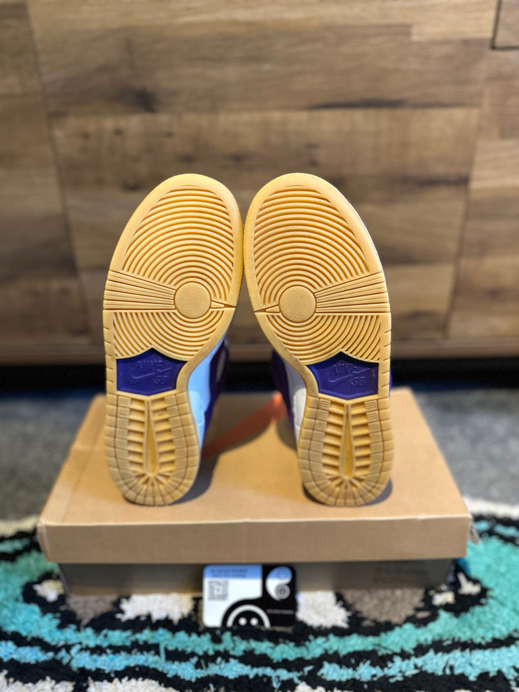 Nike dunk SB “Orange Label Court Purple” U.K. 6