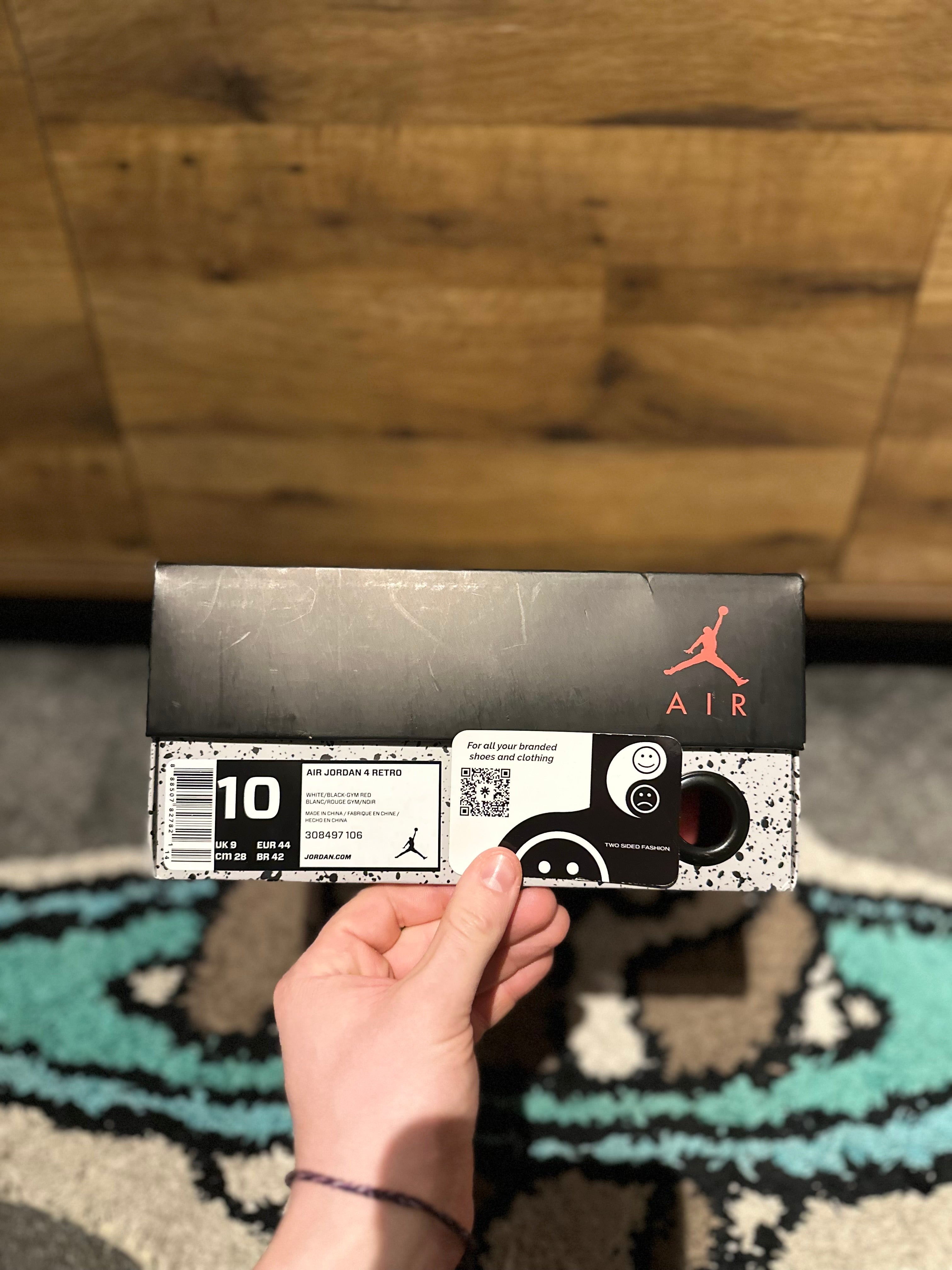 Nike Air Jordan 4 “ Alternate 89 ” U.K. 9