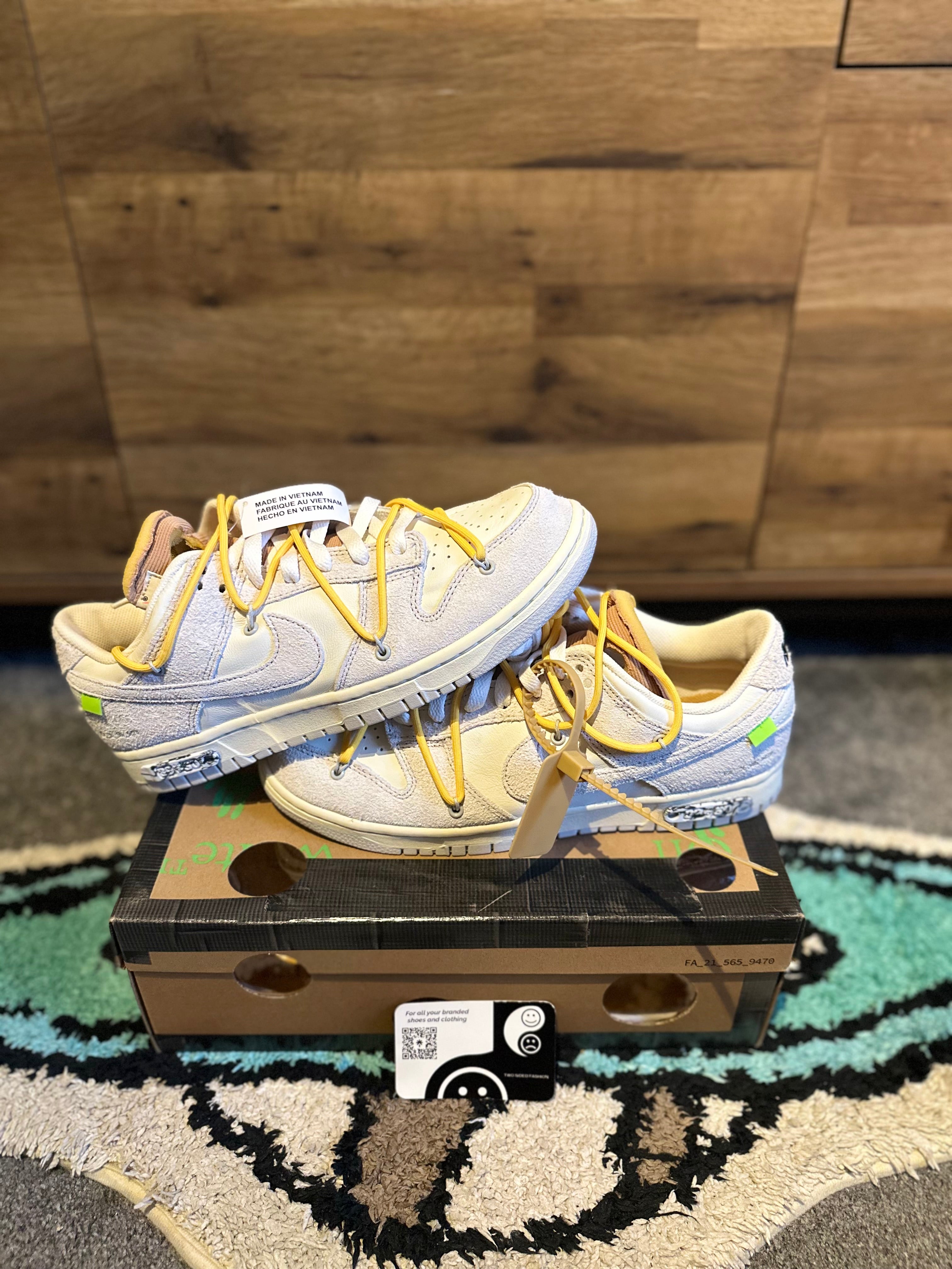 Nike Dunk Off-White “Lot 39” U.K. 9