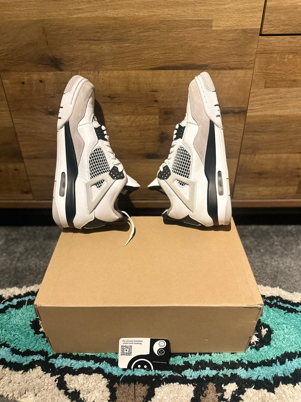 Nike Air Jordan 4 “Military Blacks” U.K. 8