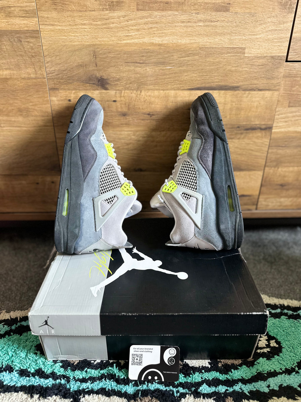 Nike Air Jordan 4 “Neons ” U.K. 12