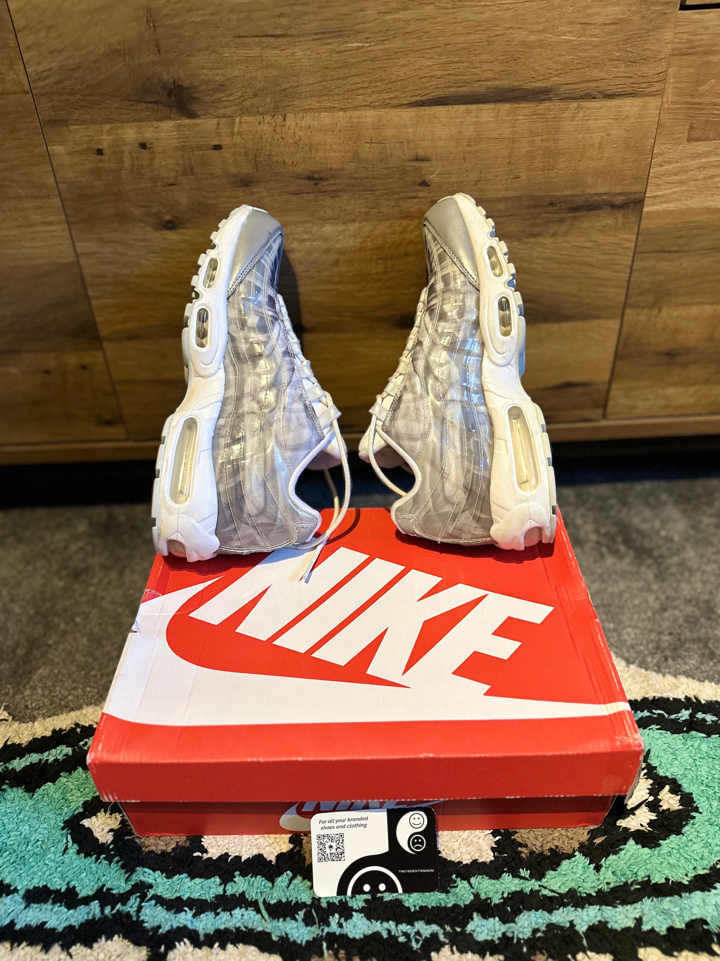 Nike Air max 95 “Footprint White” U.K. 9