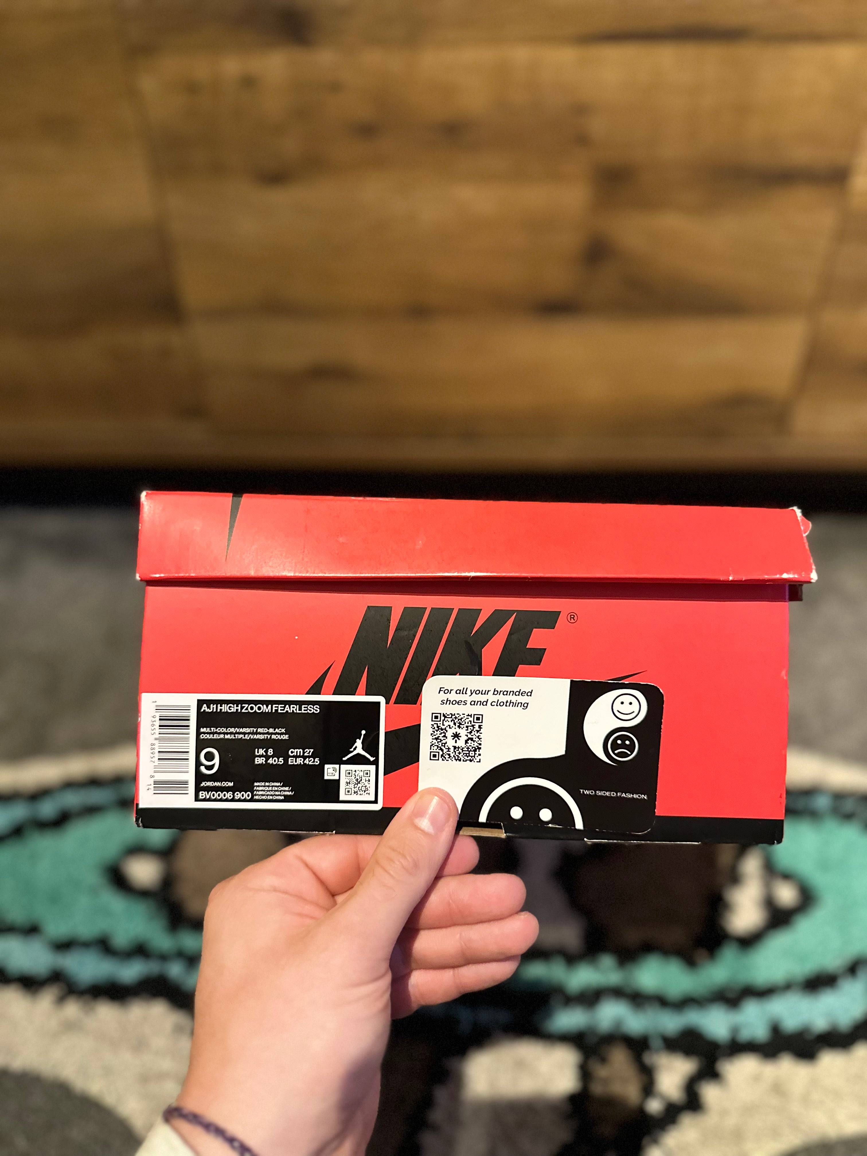 Jordan 1 Retro High “Zoom Fearless” U.K. 8