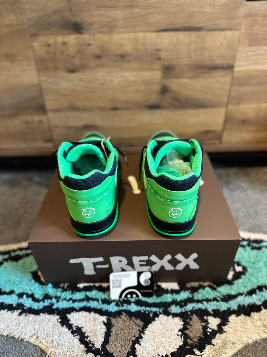 Nike Jordan CJ T-Rexx “Travis Scott Green Spark” U.K. 11