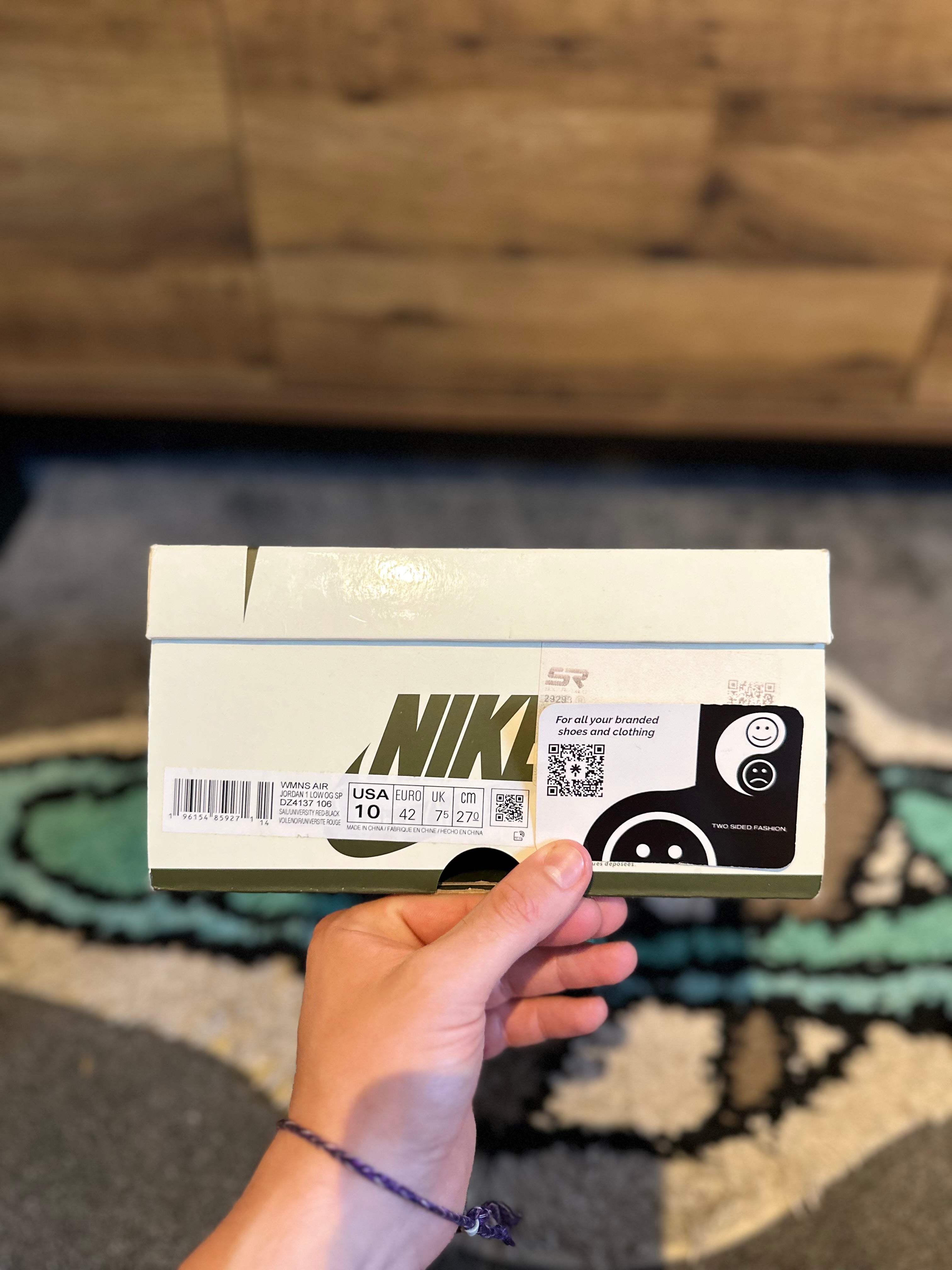Nike Air Jordan 1 Travis Scott “ Olive” U.K. 7.5