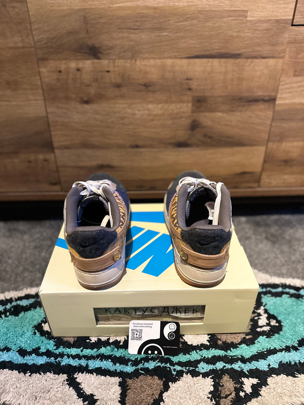 Nike Air force 1 “Travis Scott Cactus jack” U.K.8.5
