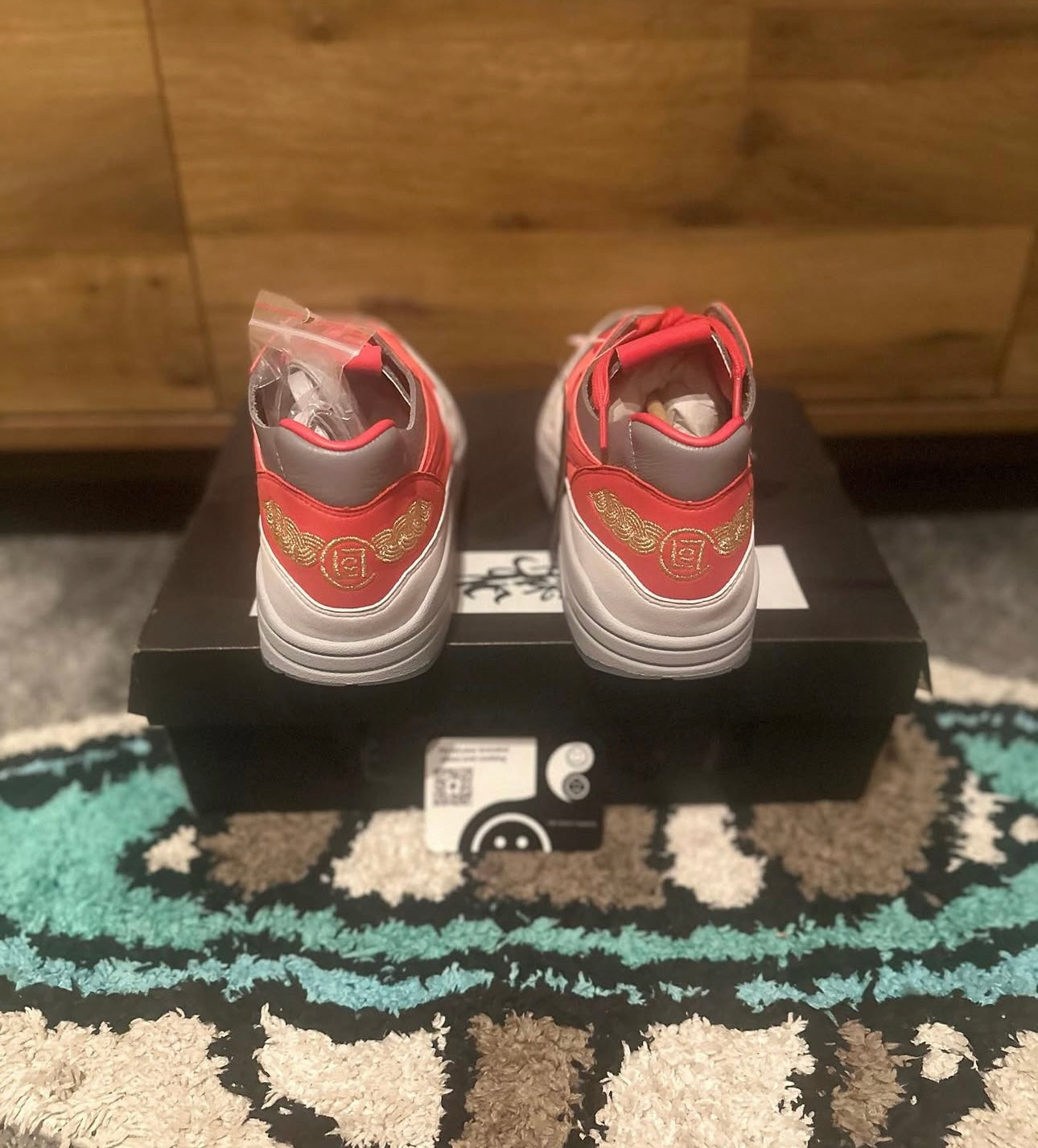 Nike air max 1 “CLOT kiss of death solar red ” U.K. 8.5