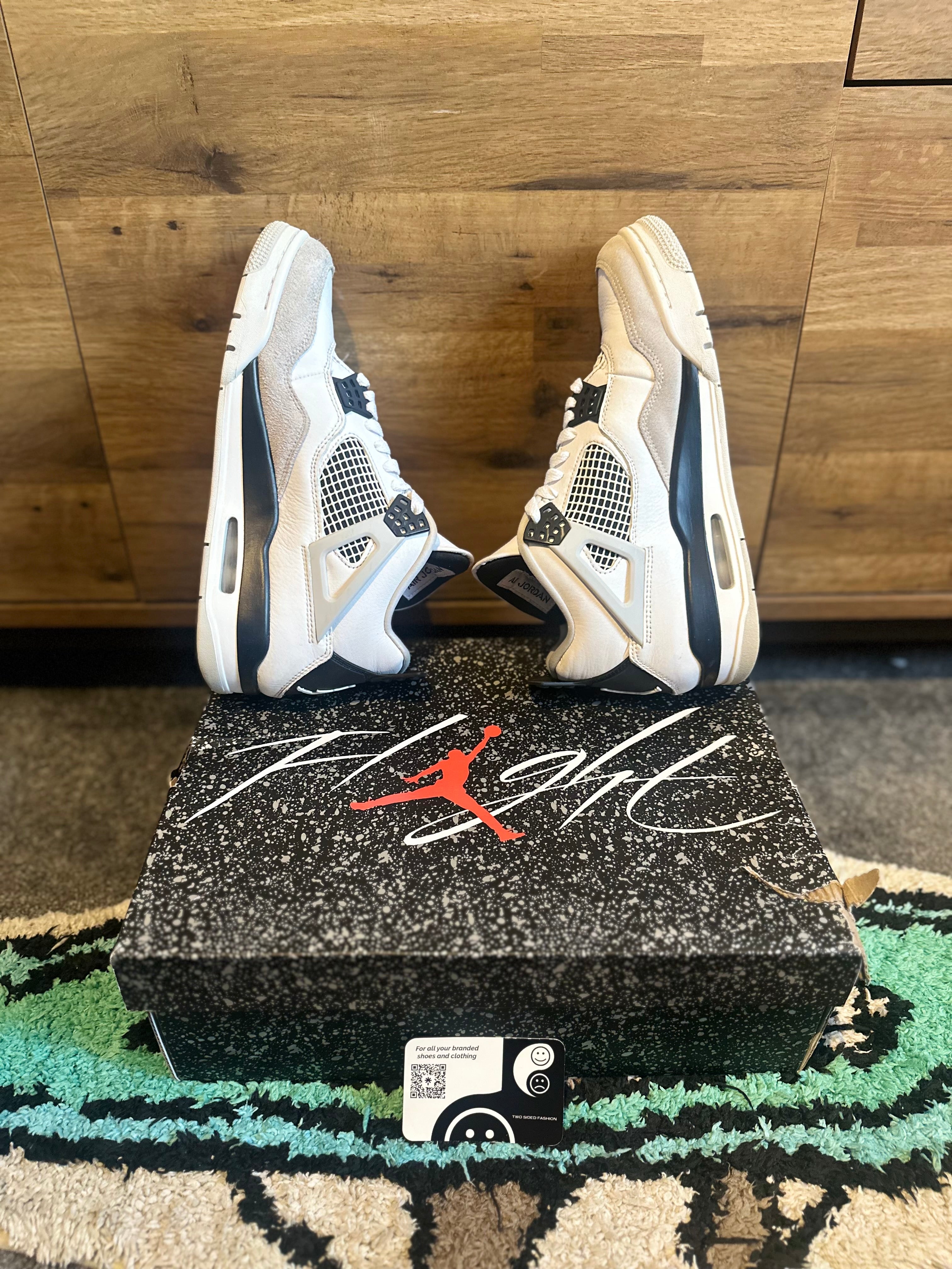 Nike Air Jordan 4 “Military Blacks” U.K. 8.5
