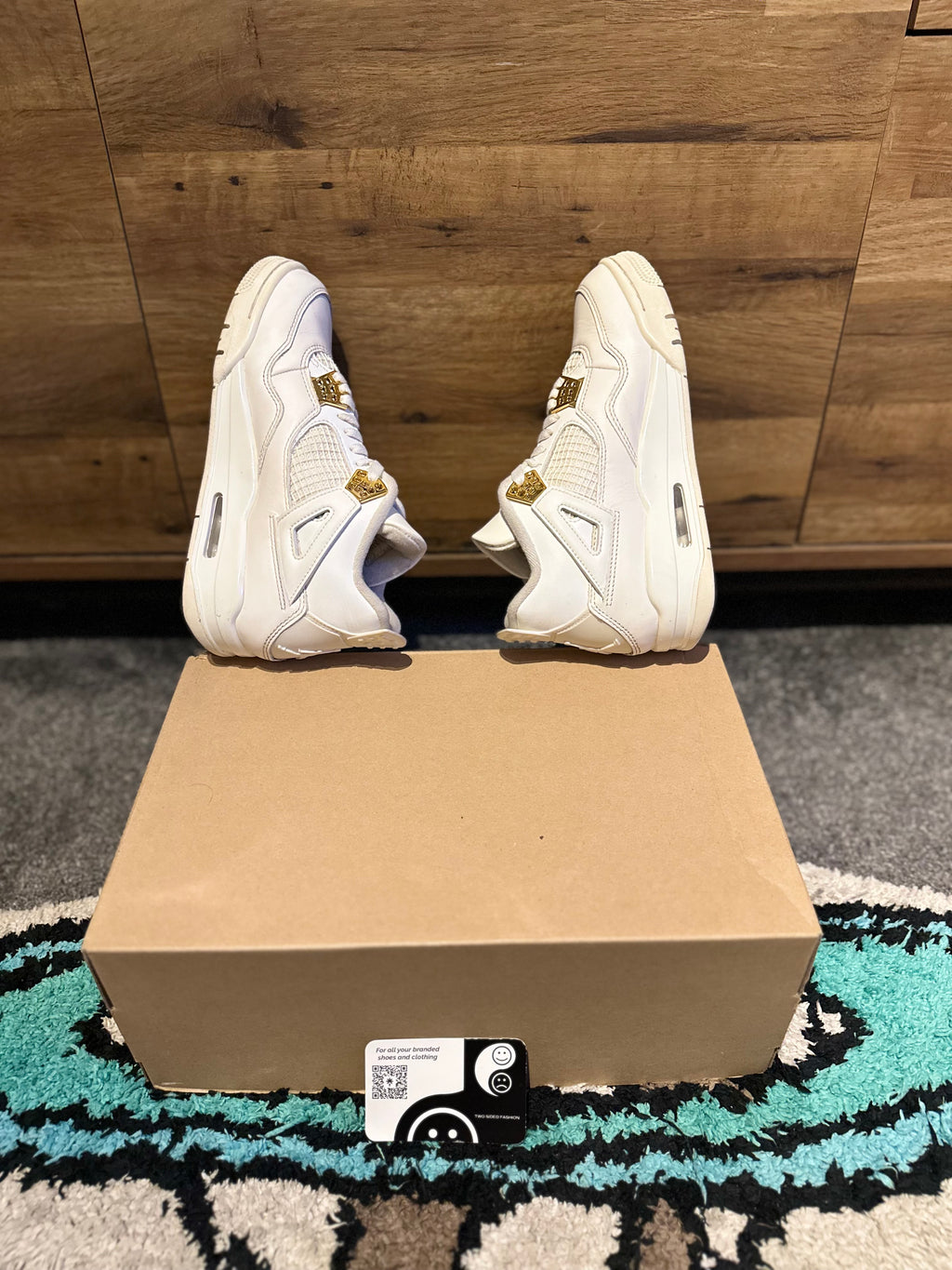 Nike Air Jordan 4 “Metallic Gold” U.K. 5.5
