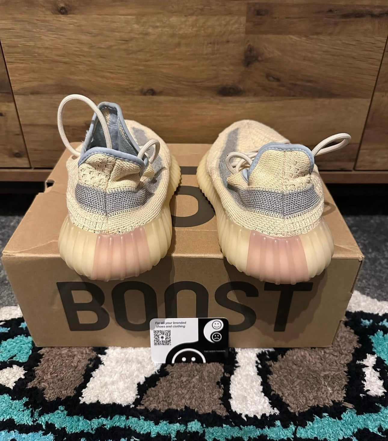 Yeezy 350 V2 “linen” U.K. 8.5