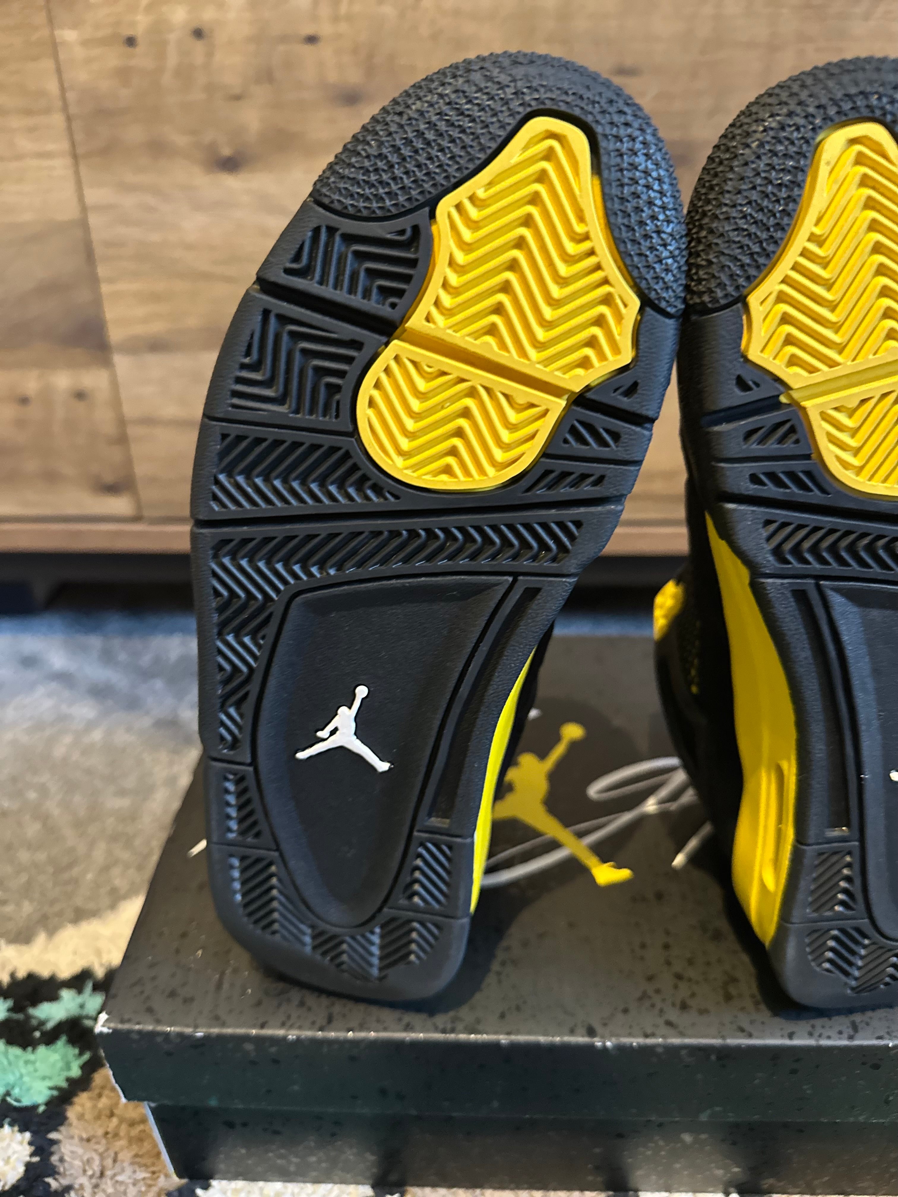 Nike Air Jordan 4 “Yellow Thunders ” U.K. 4GS