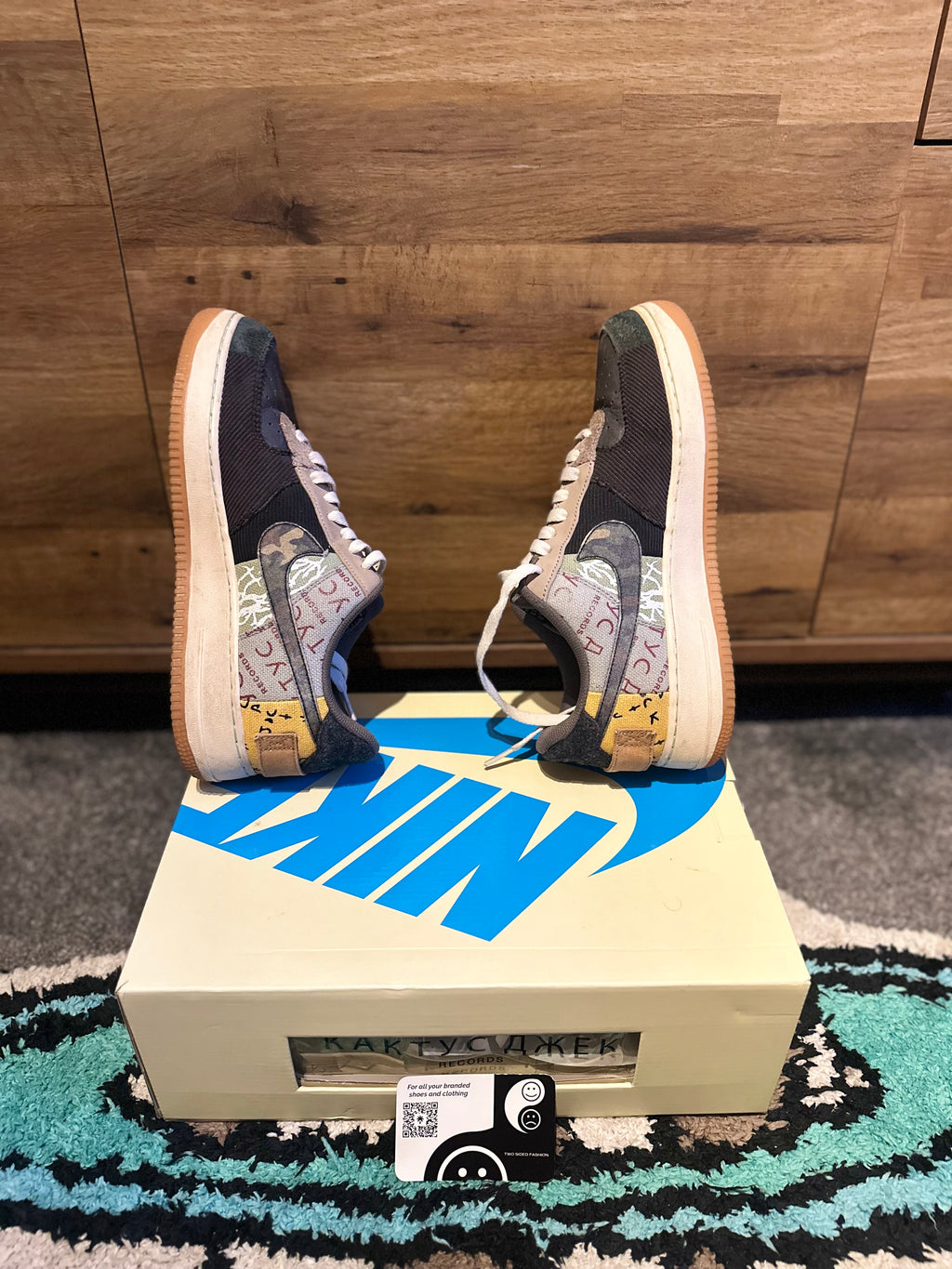Nike Air force 1 “Travis Scott Cactus jack” U.K.8.5