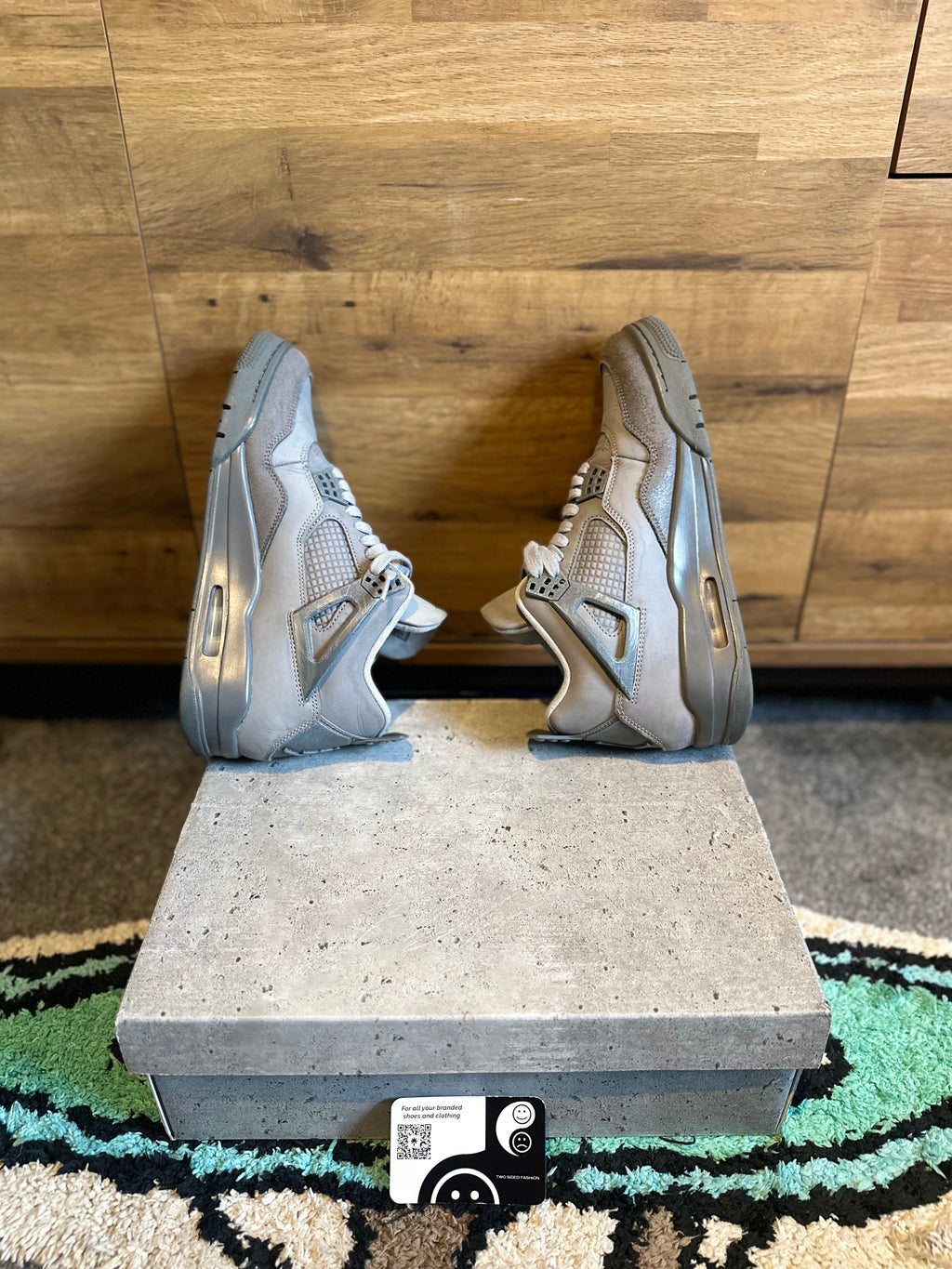 Nike Air Jordan 4 “Wet Cements ” U.K. 8.5