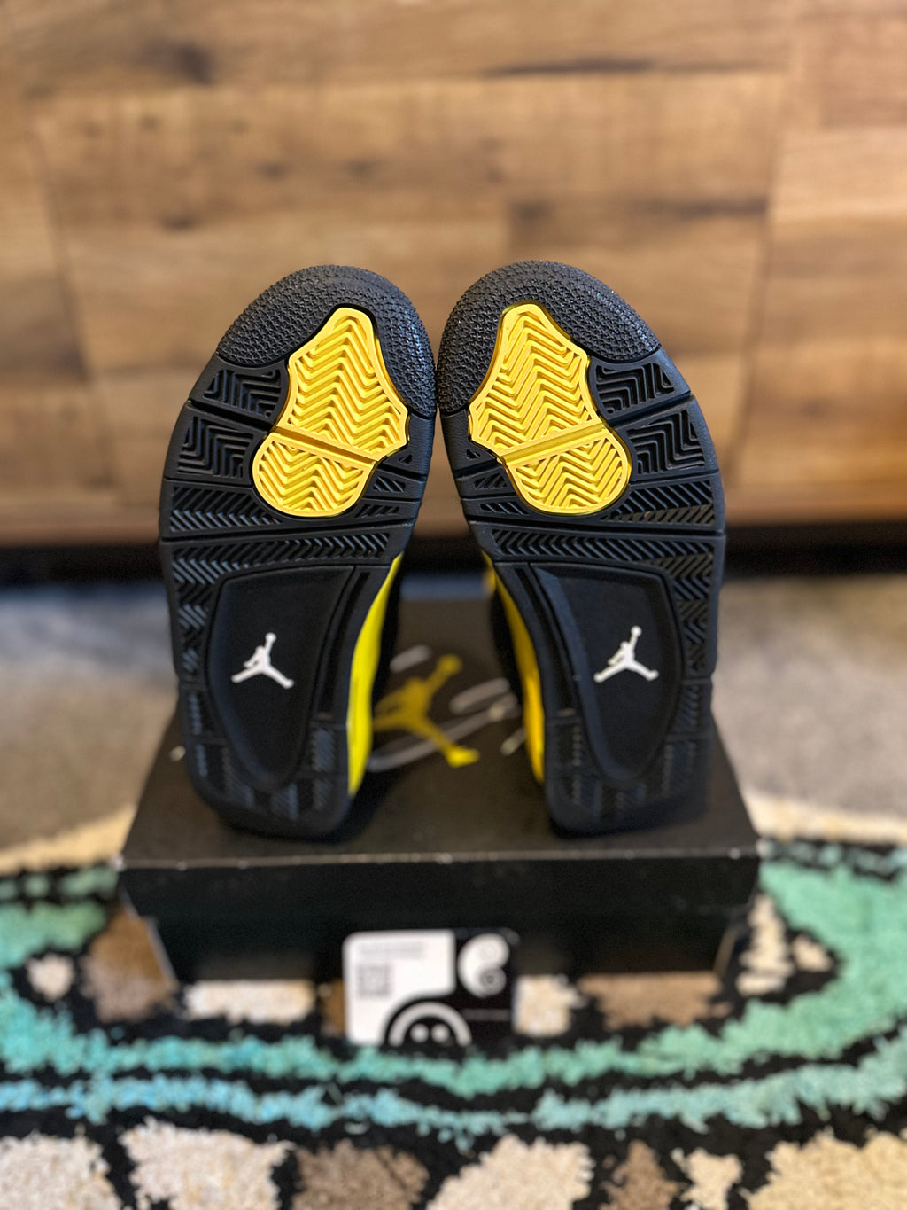 Nike Air Jordan 4 “Yellow Thunders ” U.K. 4GS