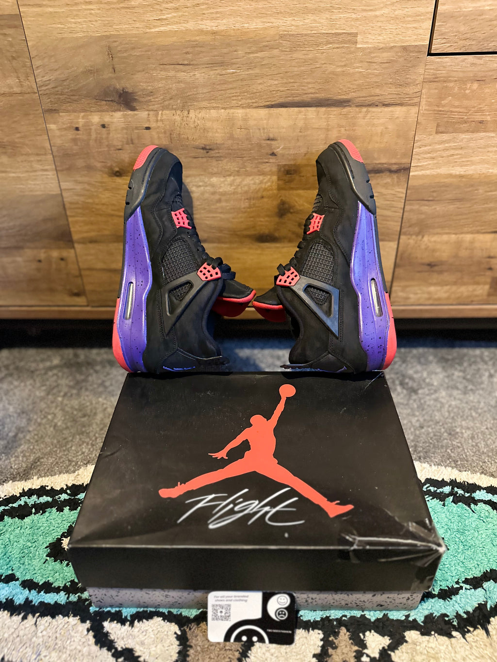 Nike Air Jordan 4 “Raptors ” U.K. 9.5
