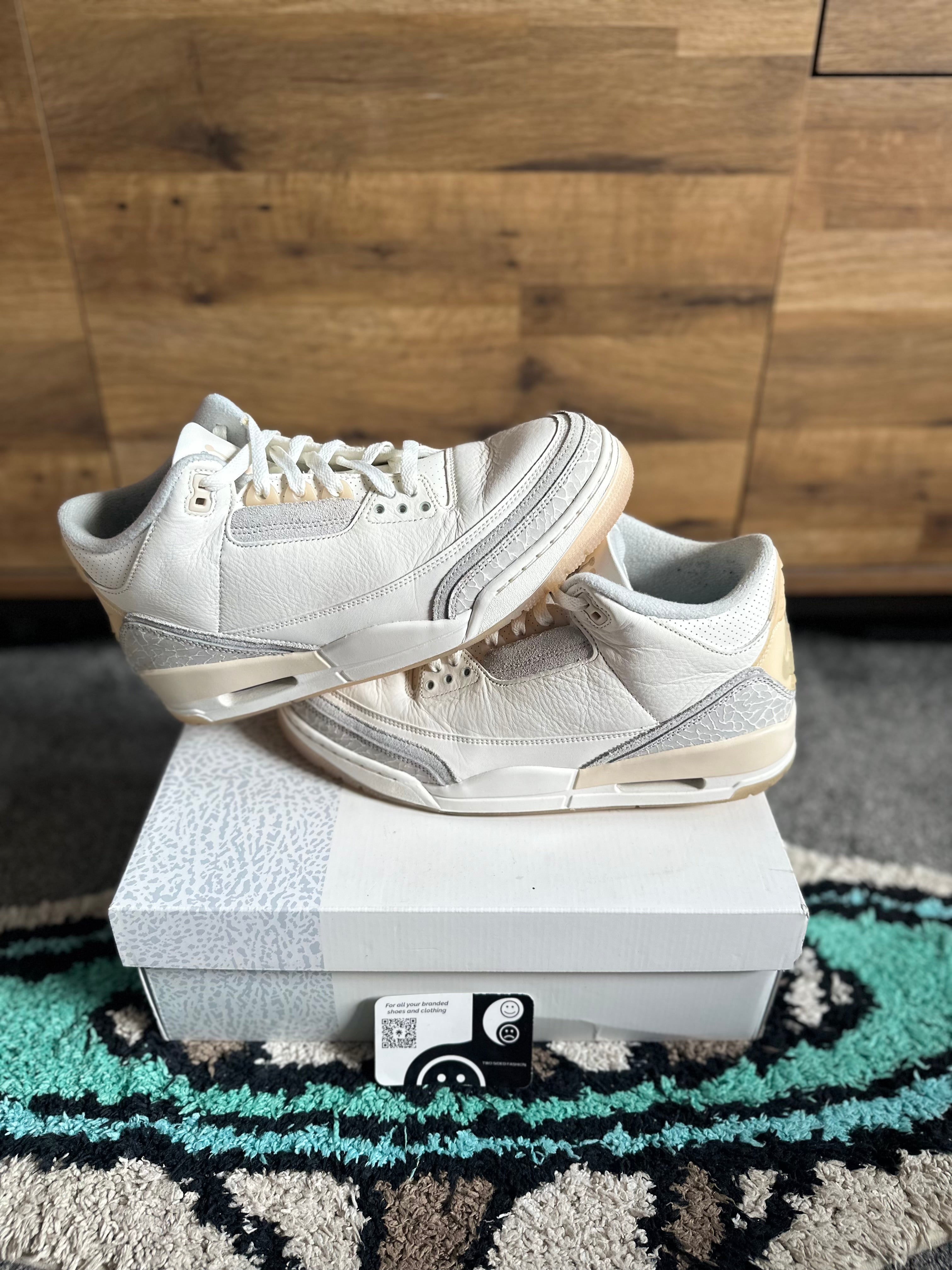 Nike Air Jordan 3“Ivory” U.K. 9