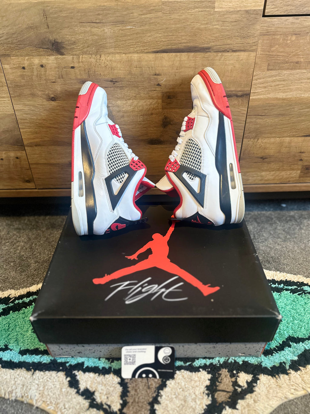 Nike Air Jordan 4 “Fire Red 2020” U.K. 9.5