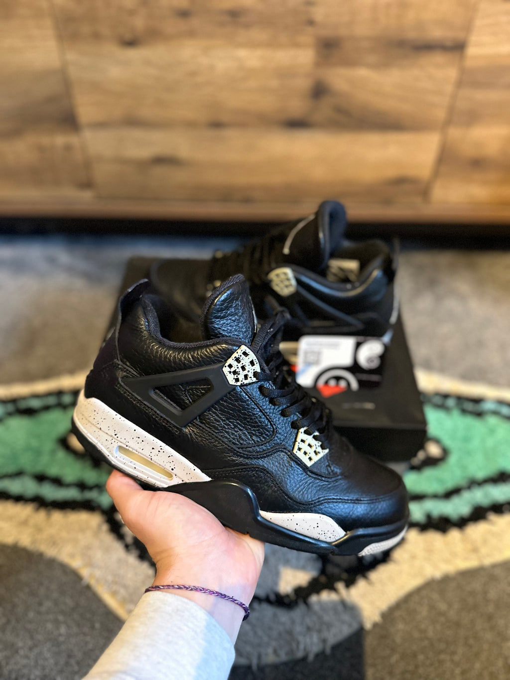 Nike Air Jordan 4 “Oreo 2016 ” U.K. 7