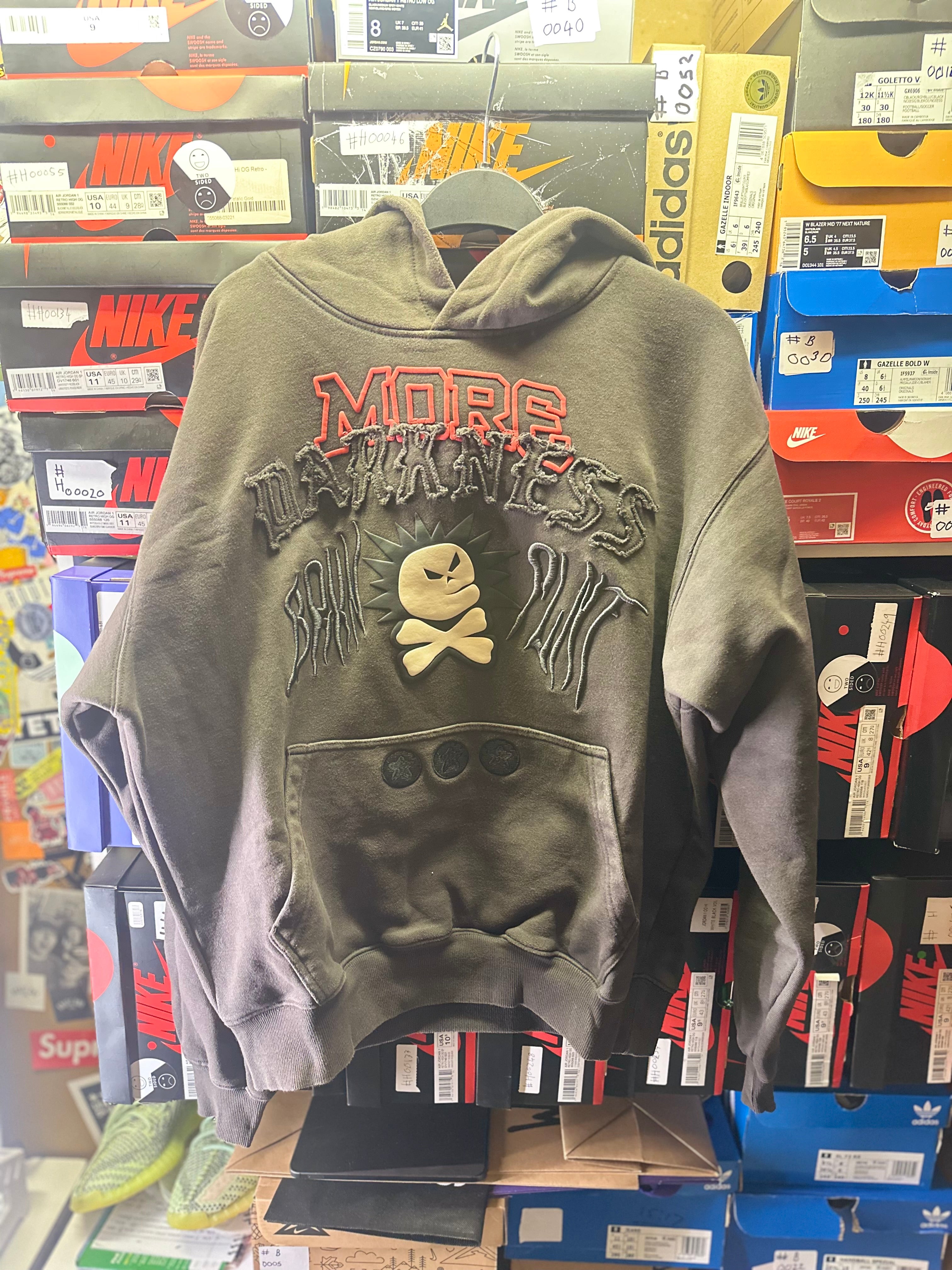 Broken Planet Hoodie “More Darkness” Size Medium