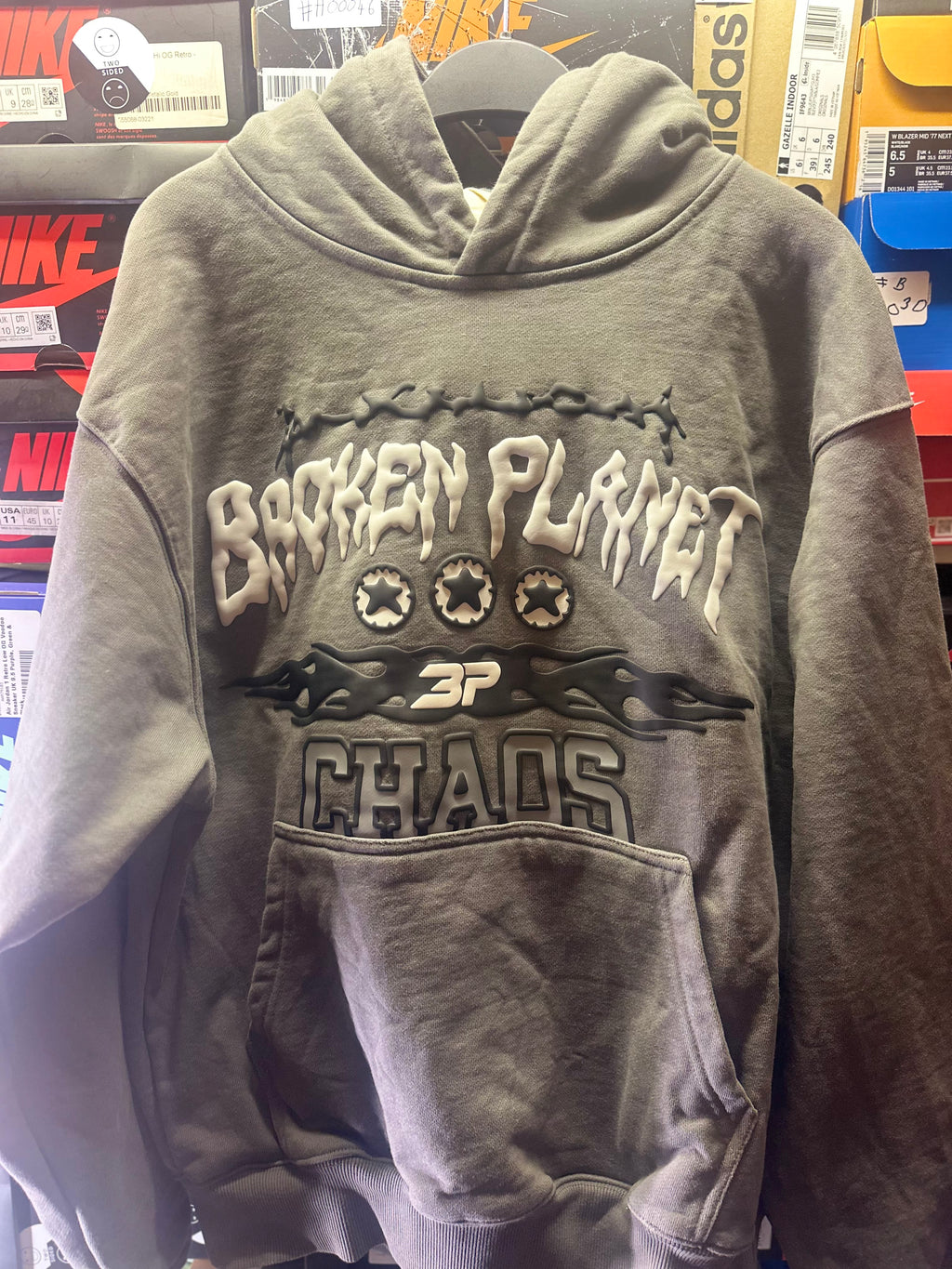 Broken Planet Hoodie “Chaos” Size Medium