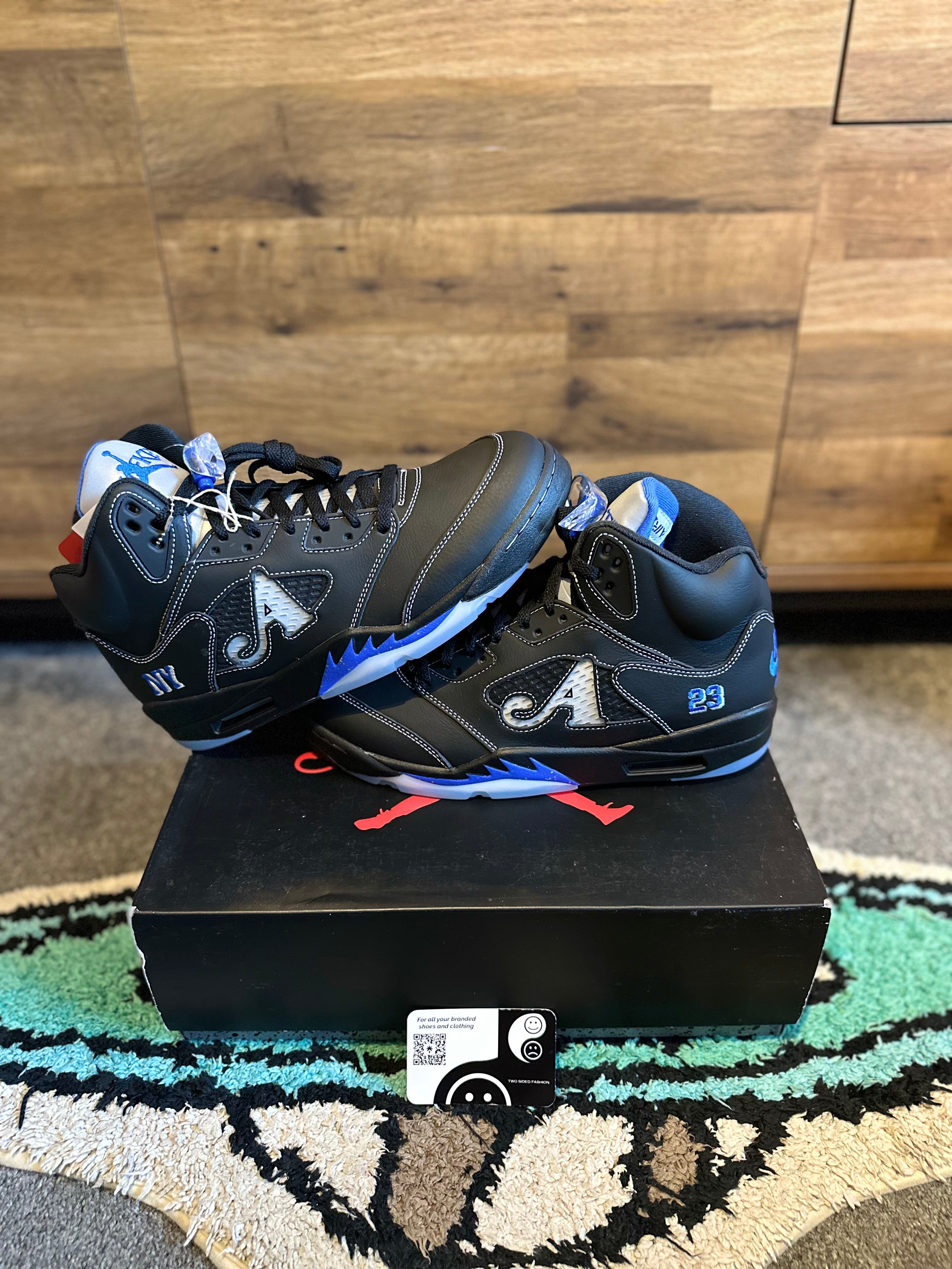 Jordan 5 Retro “Awake NY Black” U.K. 10.5