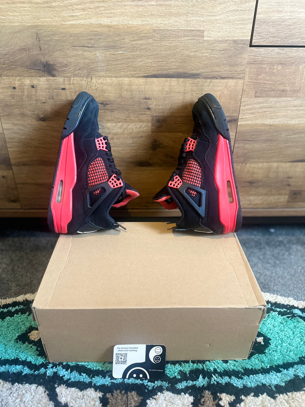Nike Air Jordan 4 “Red Thunder ” U.K. 7