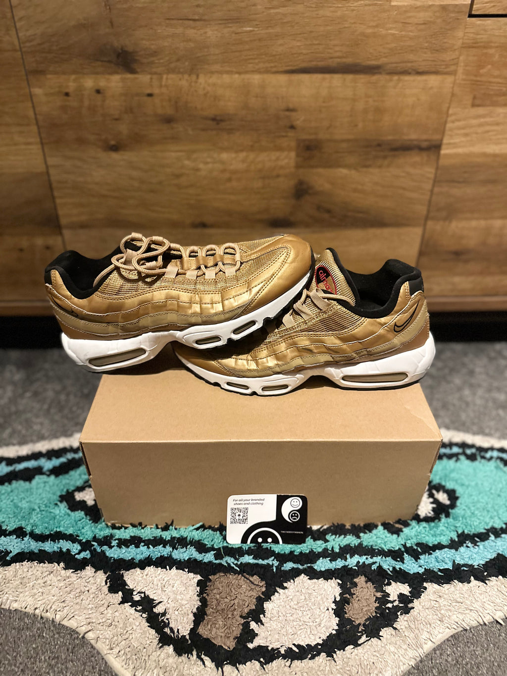 Nike Air max 95 “Metallic Gold” U.K. 8