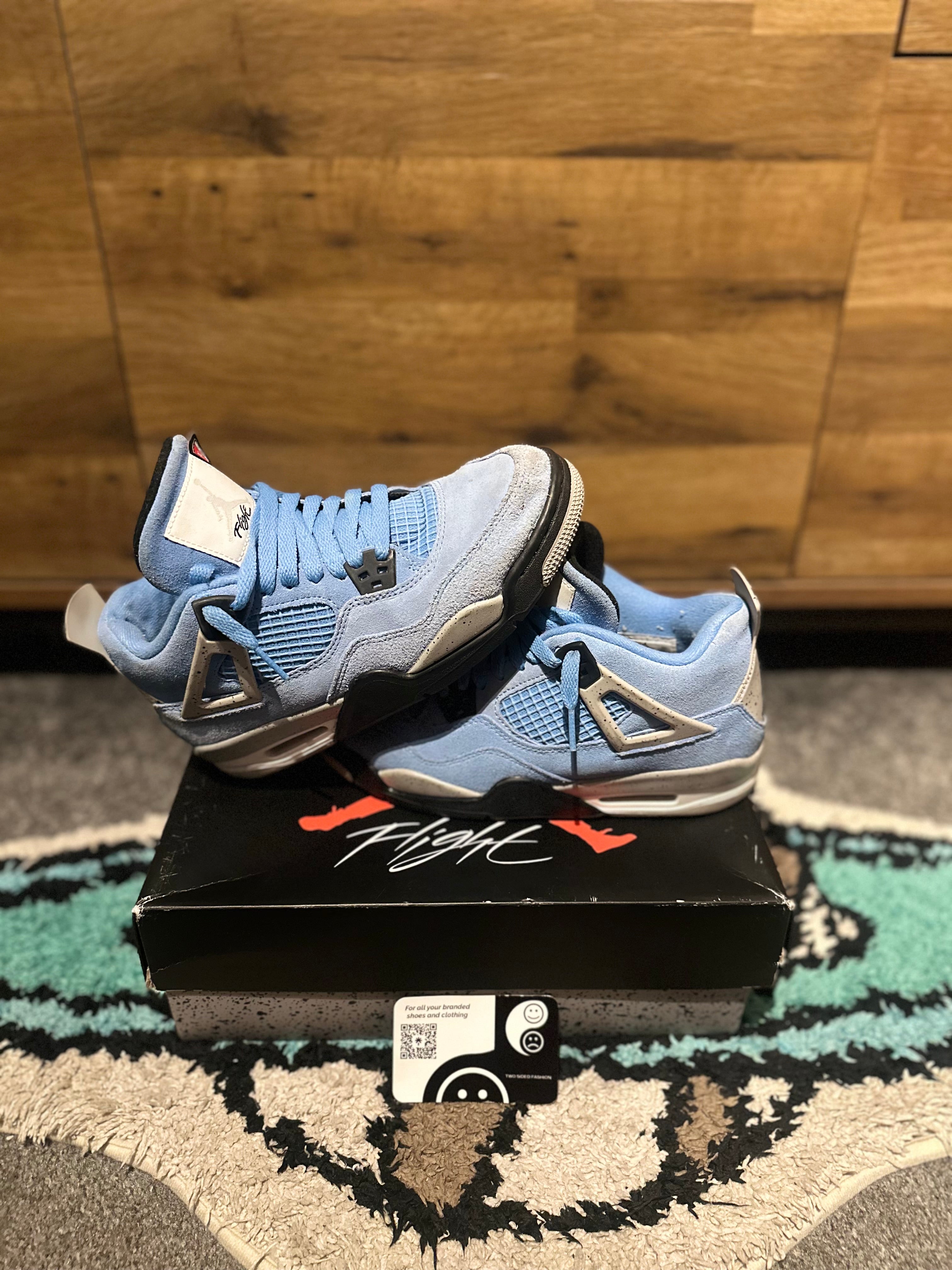 Nike Air Jordan 4 “university blue ” U.K. 5 GS