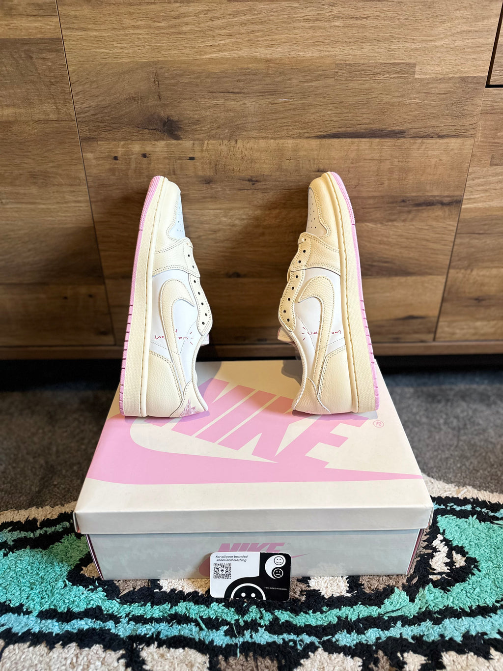 Nike Air Jordan 1 Travis Scott “Shy Pink” MULTIPLE SIZES AVAILABLE