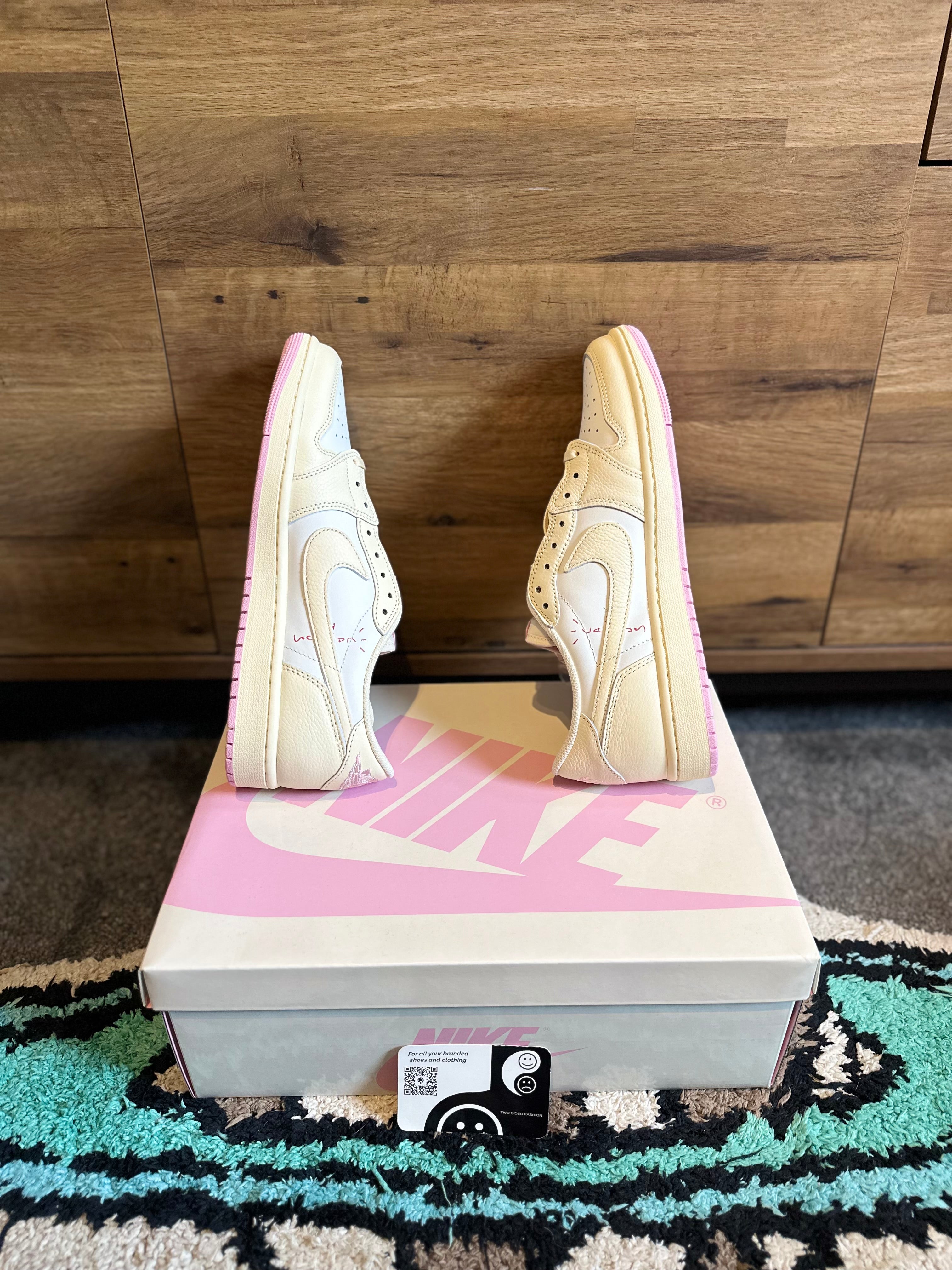 Nike Air Jordan 1 Travis Scott “Shy Pink” MULTIPLE SIZES AVAILABLE