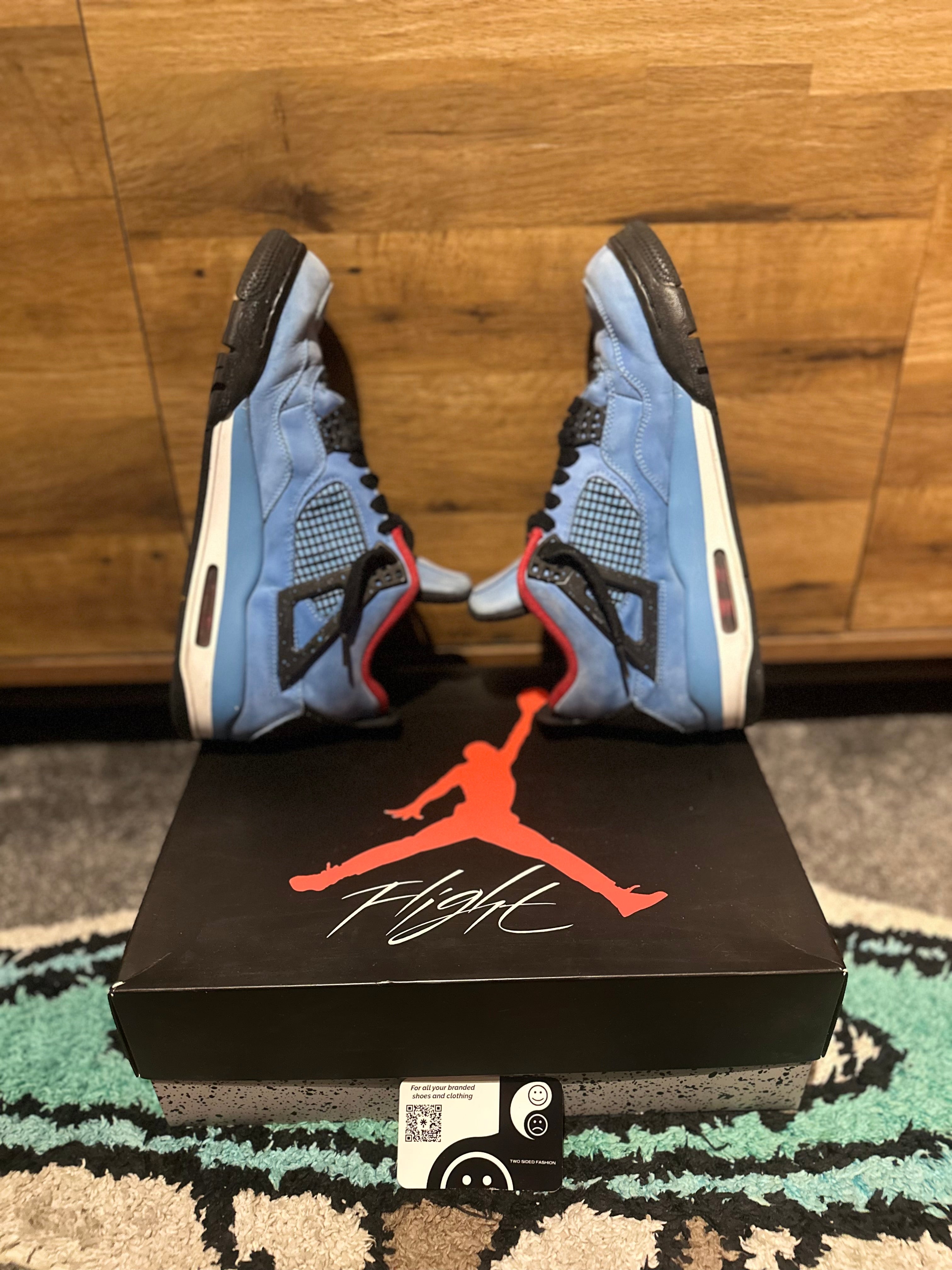 Nike Air Jordan 4 retro “ Travis scott cactus jack” U.K. 10.5