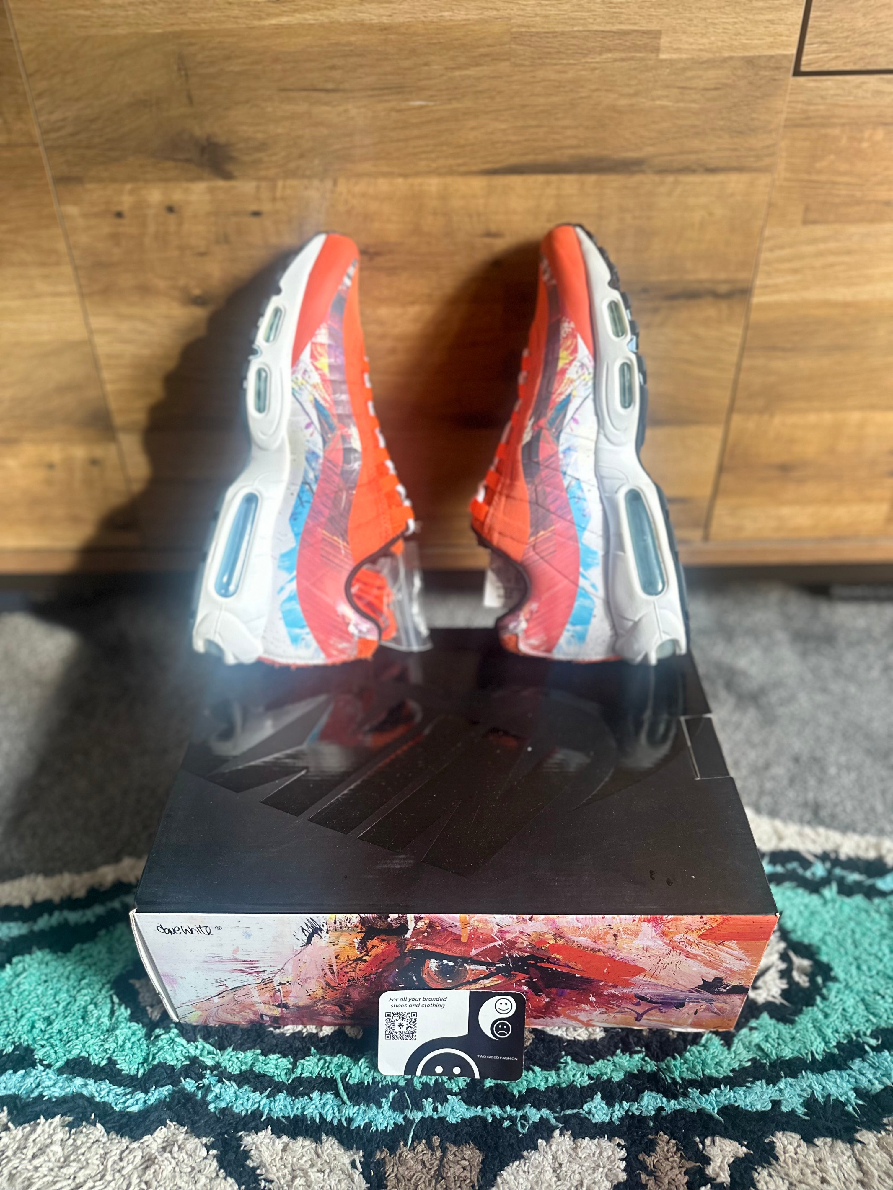 Nike Air max 95 “David’s White Fox” U.K. 9.5