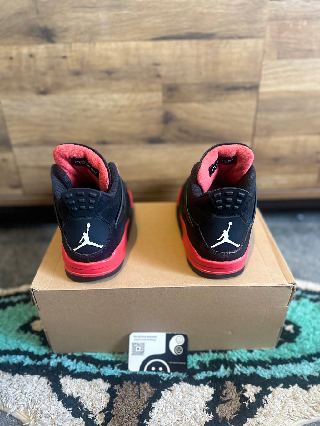Nike Air Jordan 4 “Red Thunder ” U.K. 7