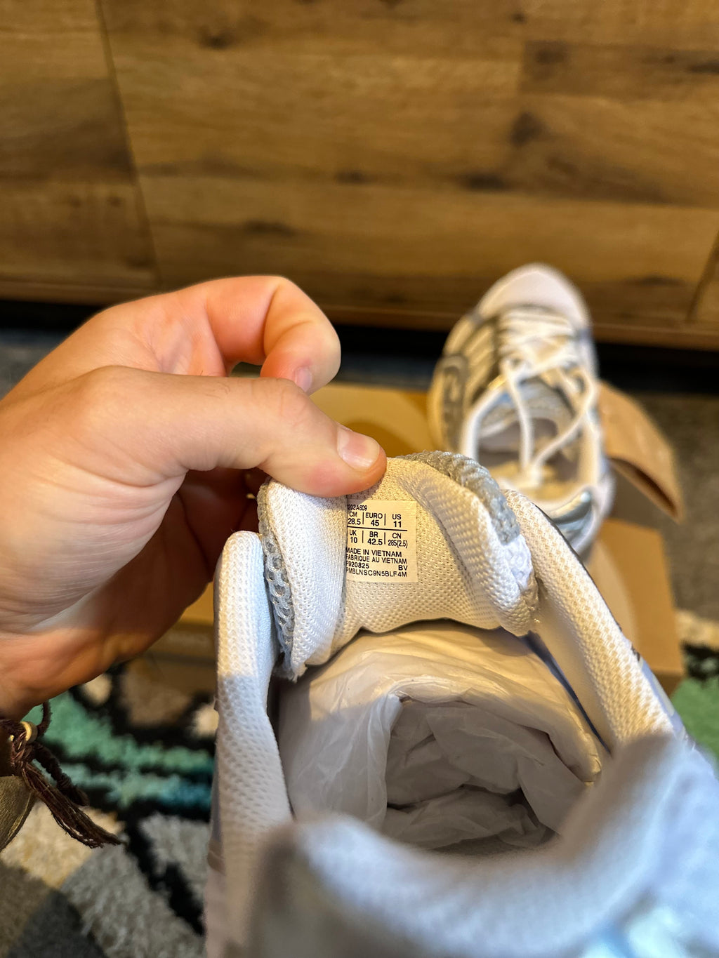 ASICS Gel-1130 “White Light Sapphire” U.K. 10