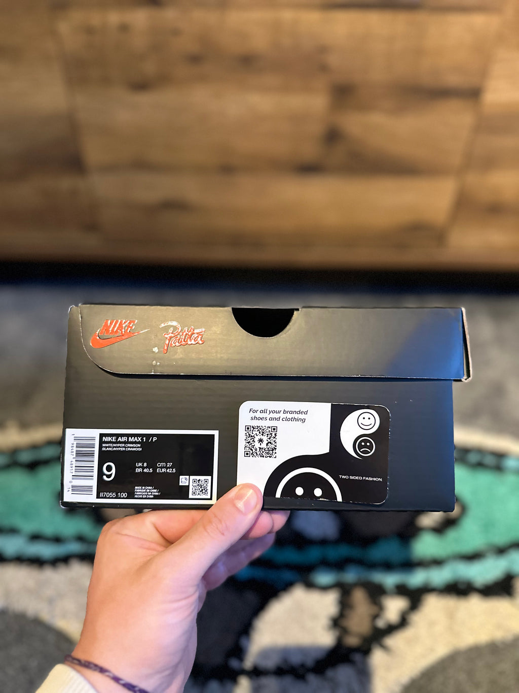 Nike air max 1 “Patta Waves White Hyper Crimson ” MULTIPLE SIZES AVAILABLE
