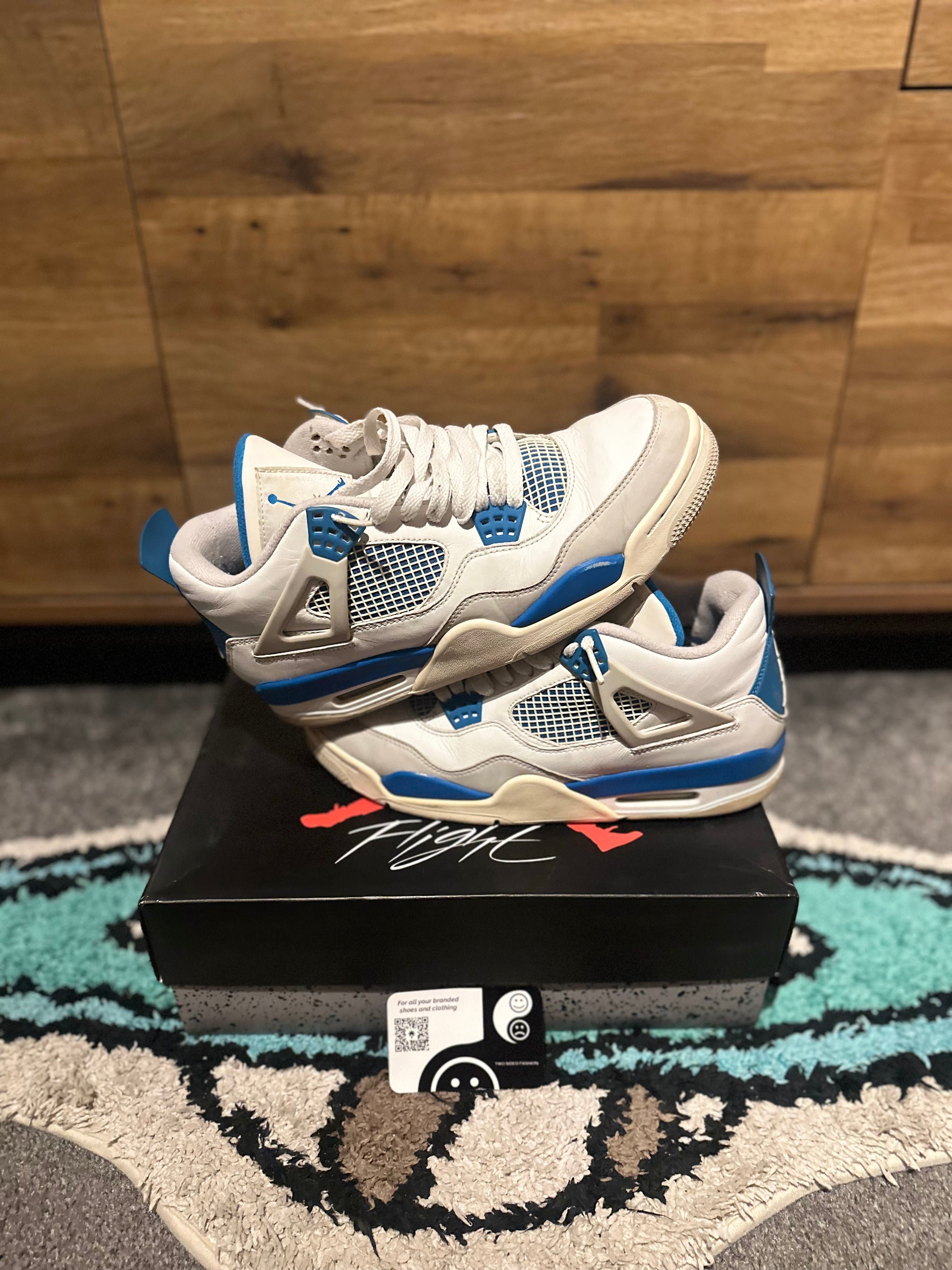 Nike Air Jordan 4 “military blue 2012” U.K. 8