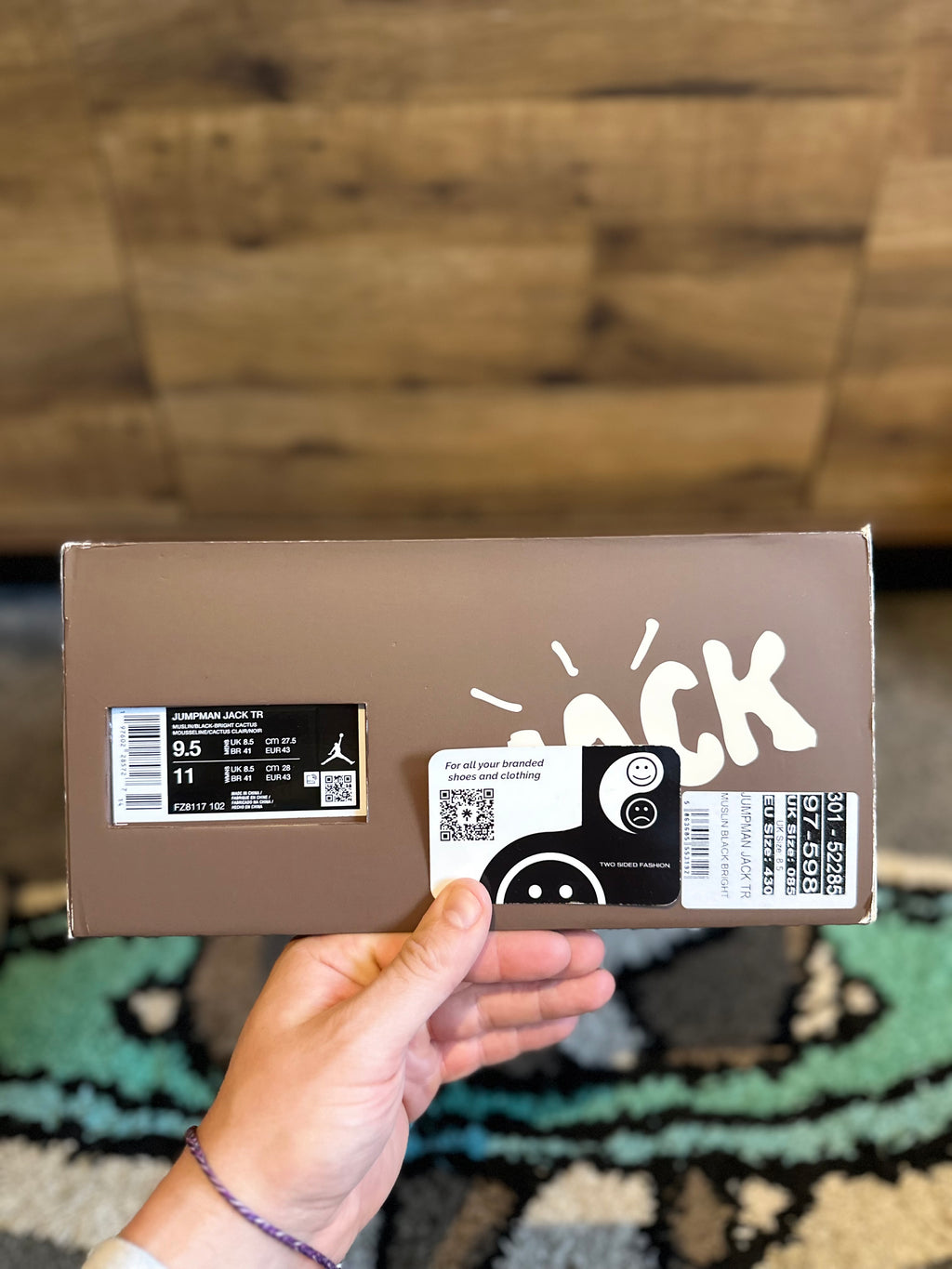 Nike Jordan Jump-man Jack TR “Travis Scott Bright Cactus MULTIPLE SIZES AVAILABLE