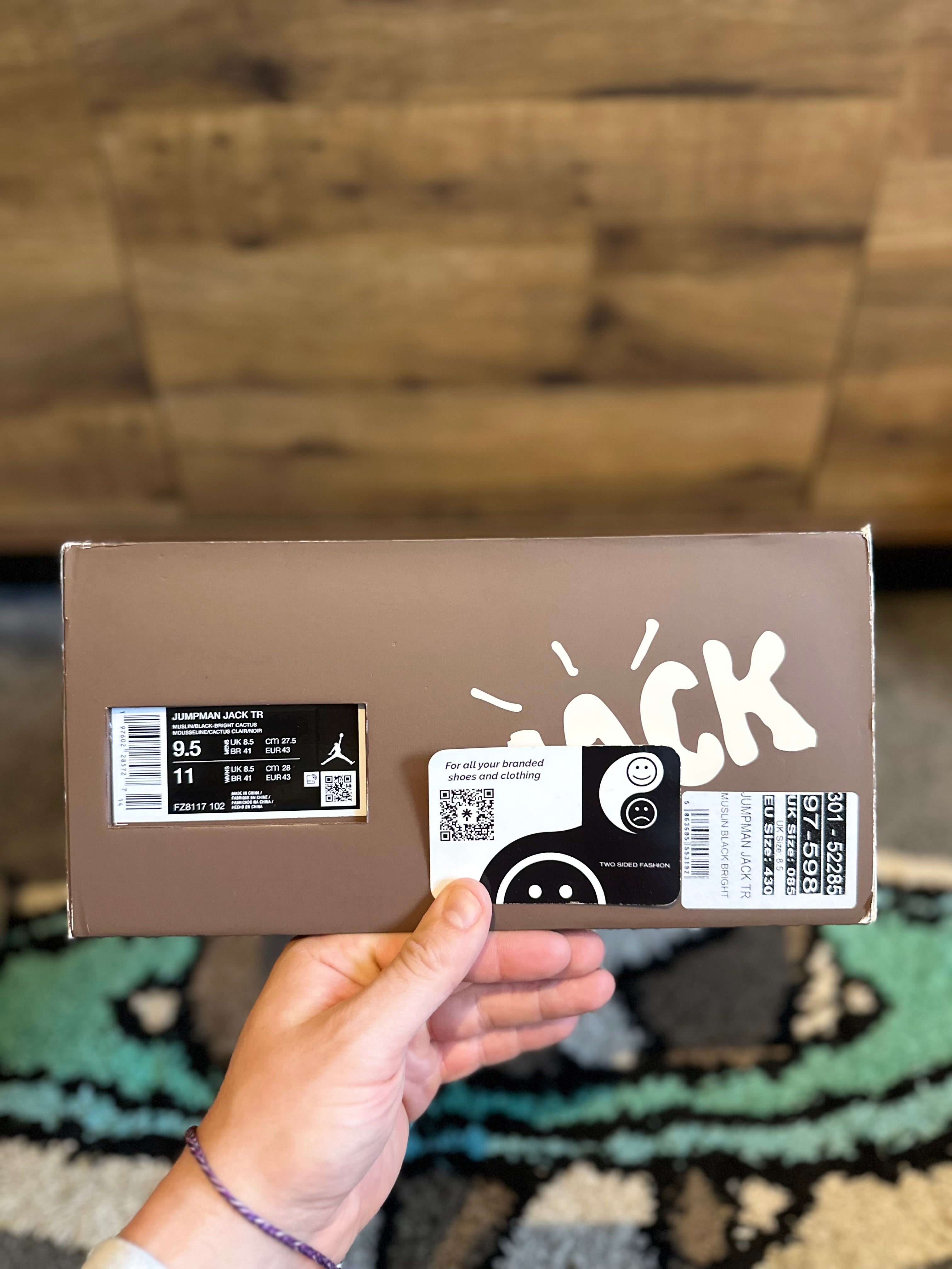 Nike Jordan Jump-man Jack TR “Travis Scott Bright Cactus MULTIPLE SIZES AVAILABLE