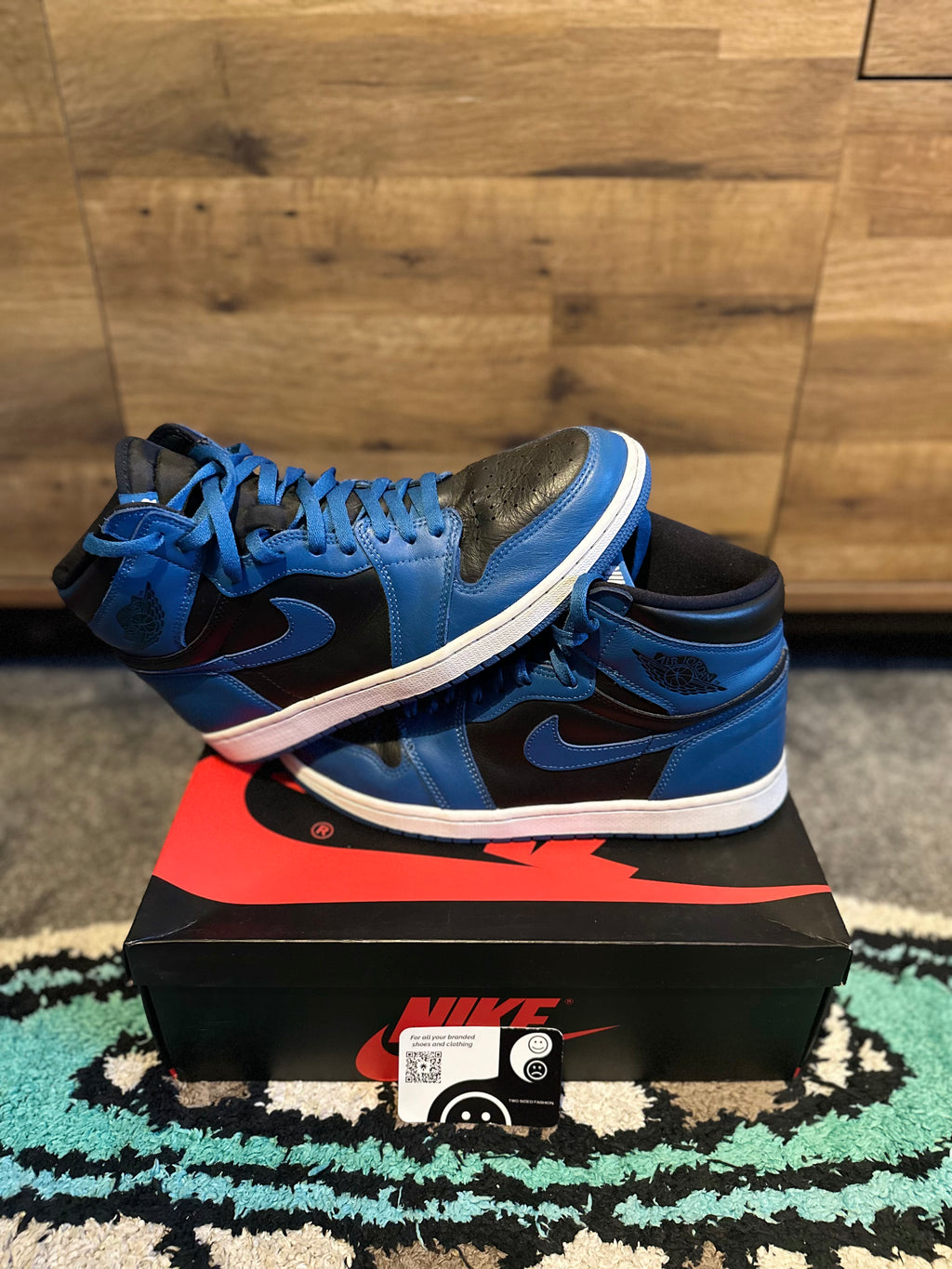 Jordan 1 Retro High “Dark Marina Blue” U.K. 10